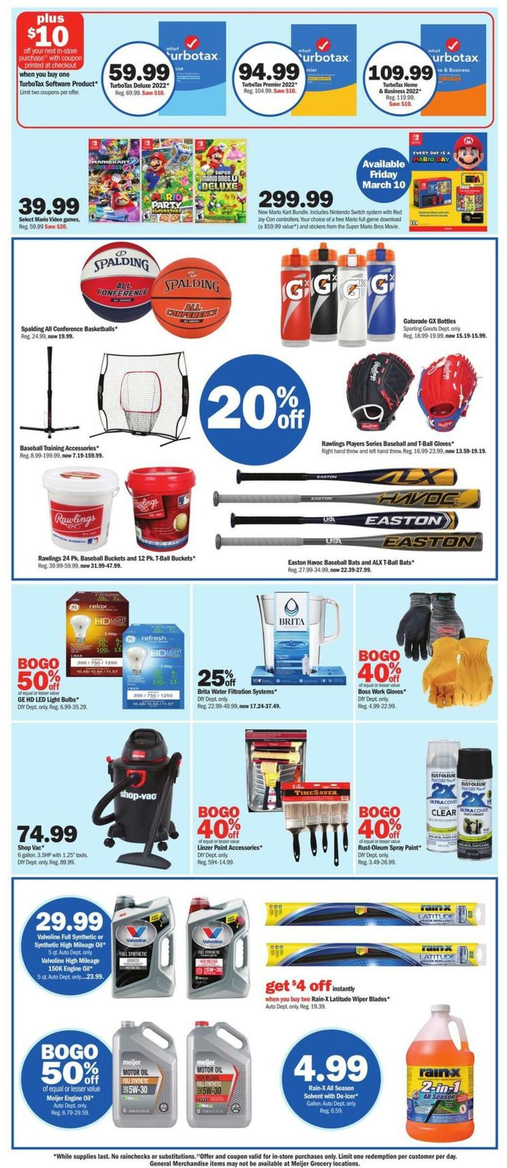 Meijer Weekly Ad from March 5