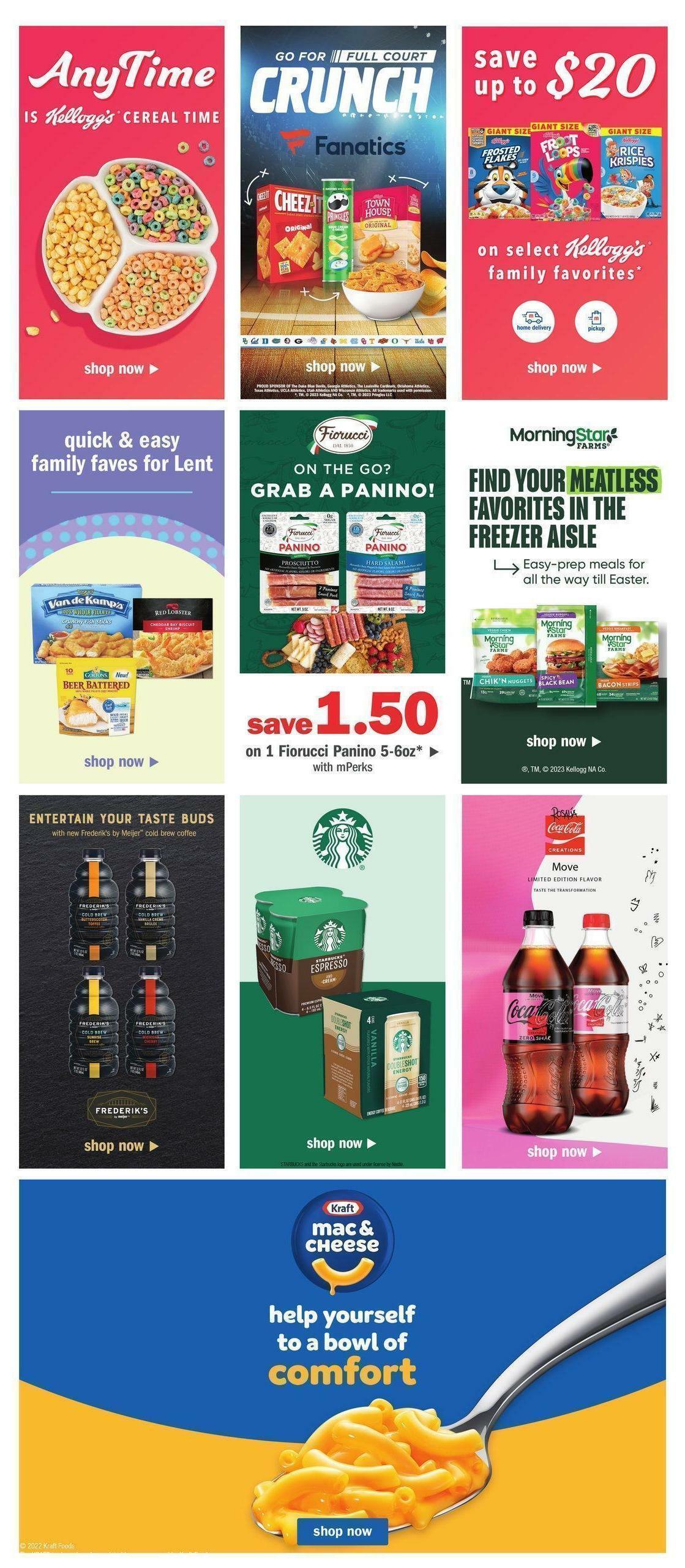 Meijer Weekly Ad from March 12