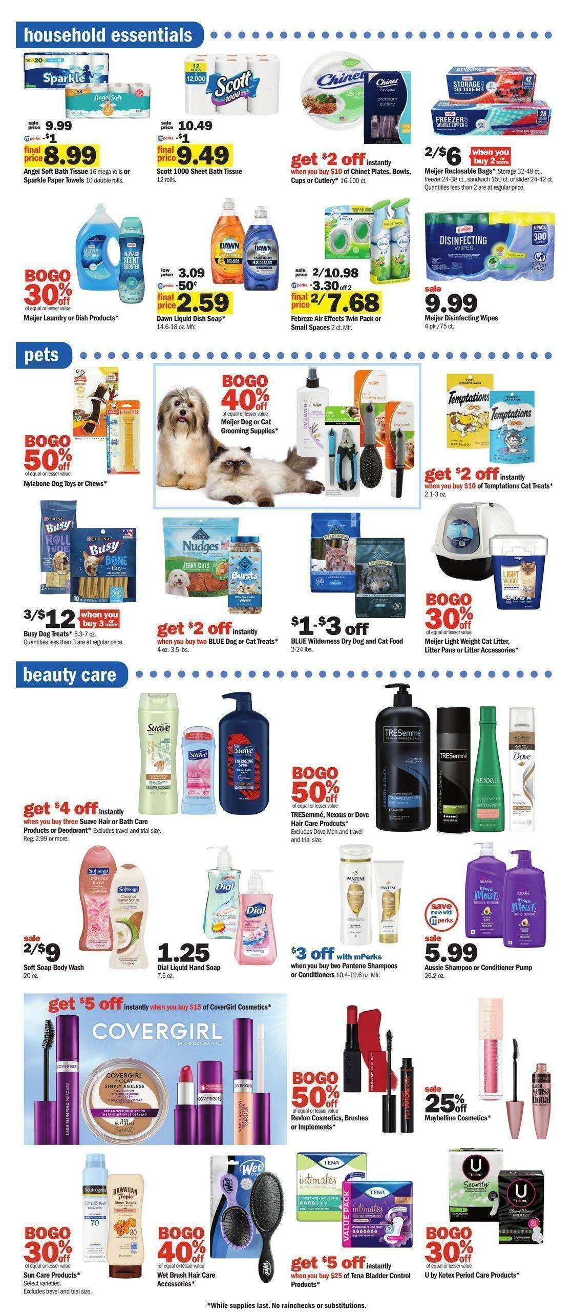 Meijer Weekly Ad from March 12