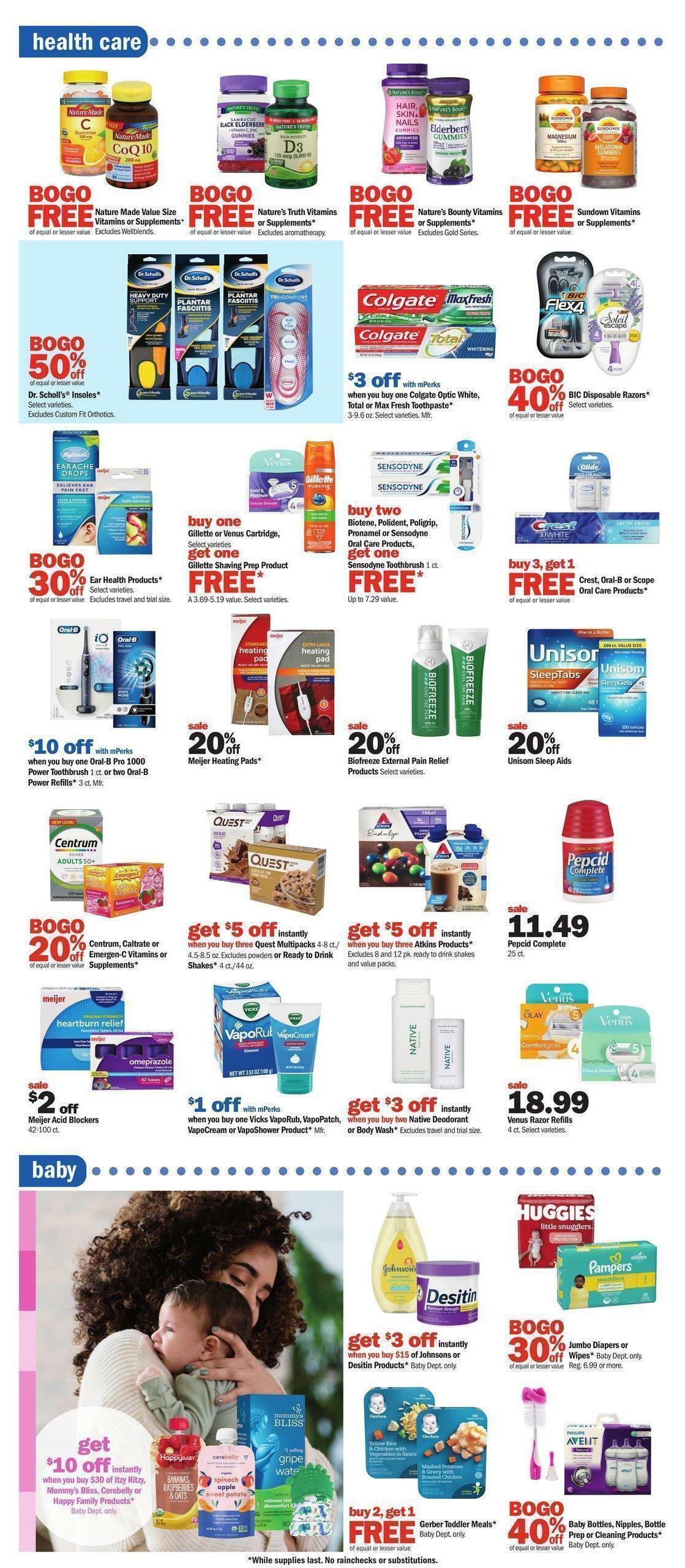 Meijer Weekly Ad from March 12