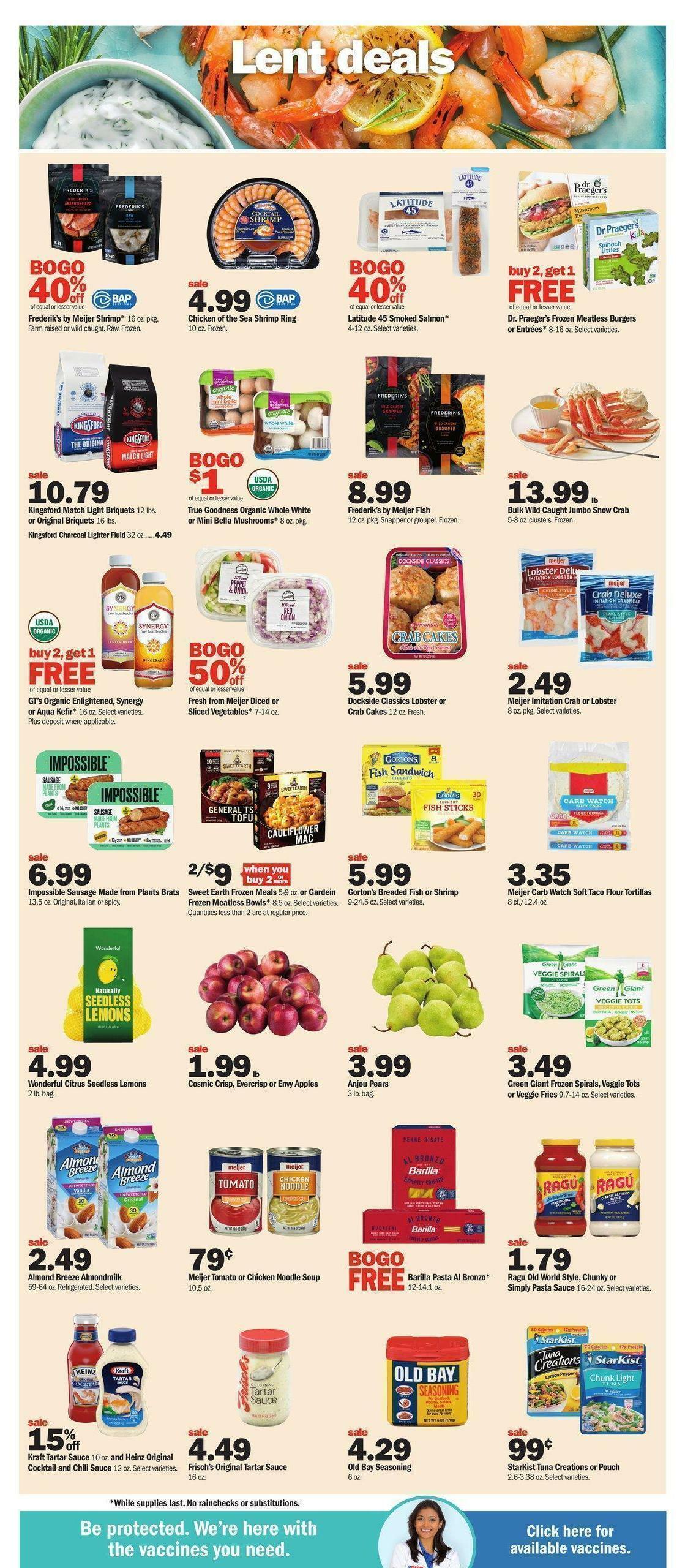 Meijer Weekly Ad from March 12