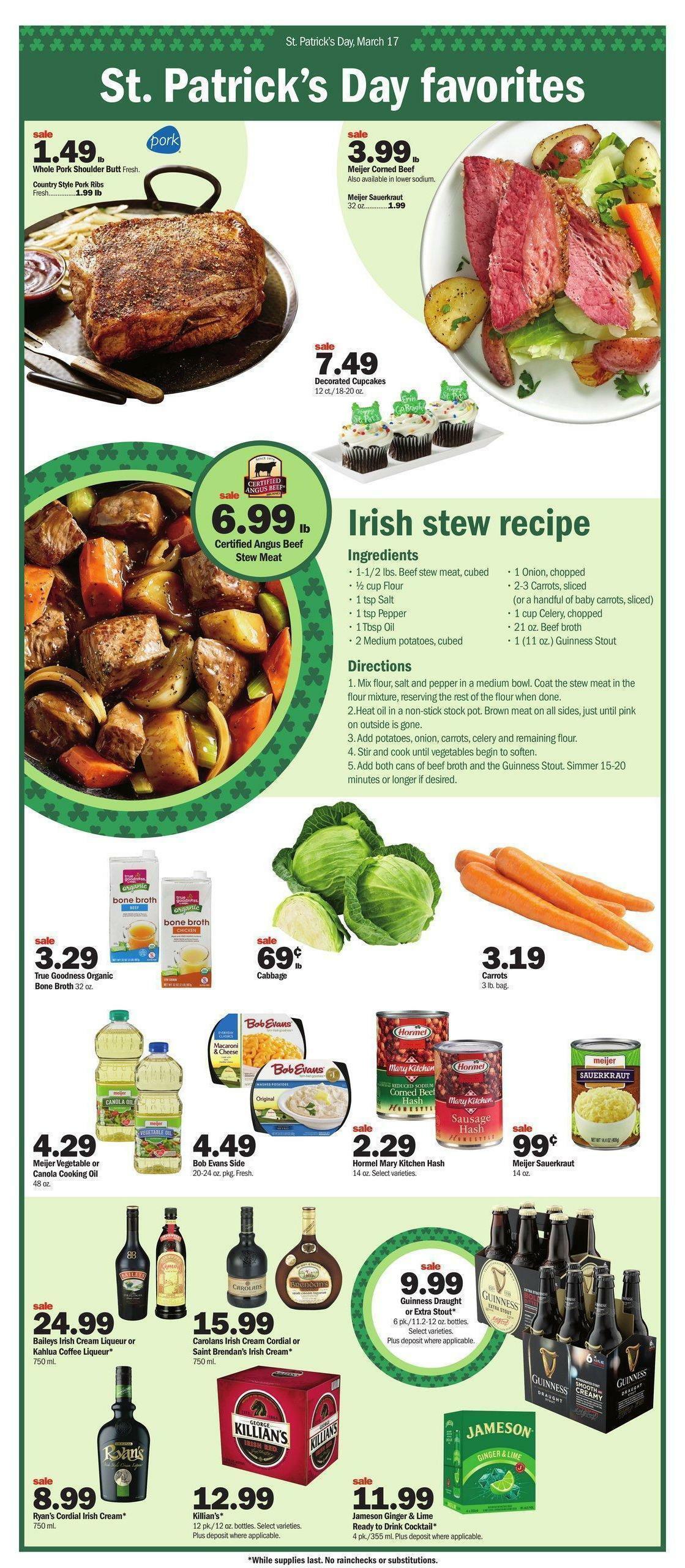 Meijer Weekly Ad from March 12