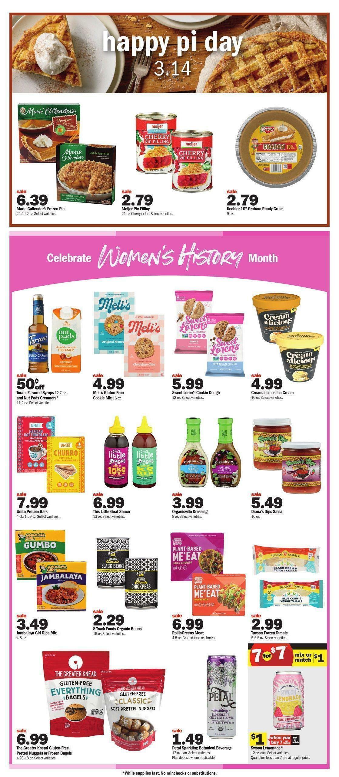 Meijer Weekly Ad from March 12
