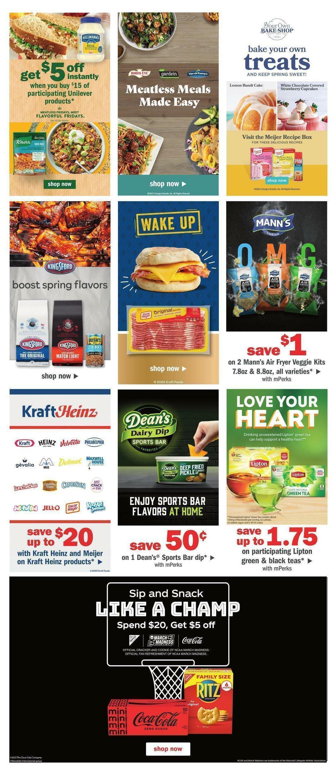 Meijer Weekly Ad from March 19