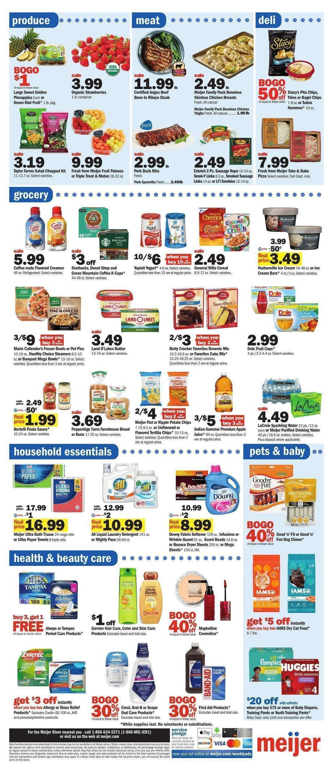 Meijer Weekly Ad from March 19