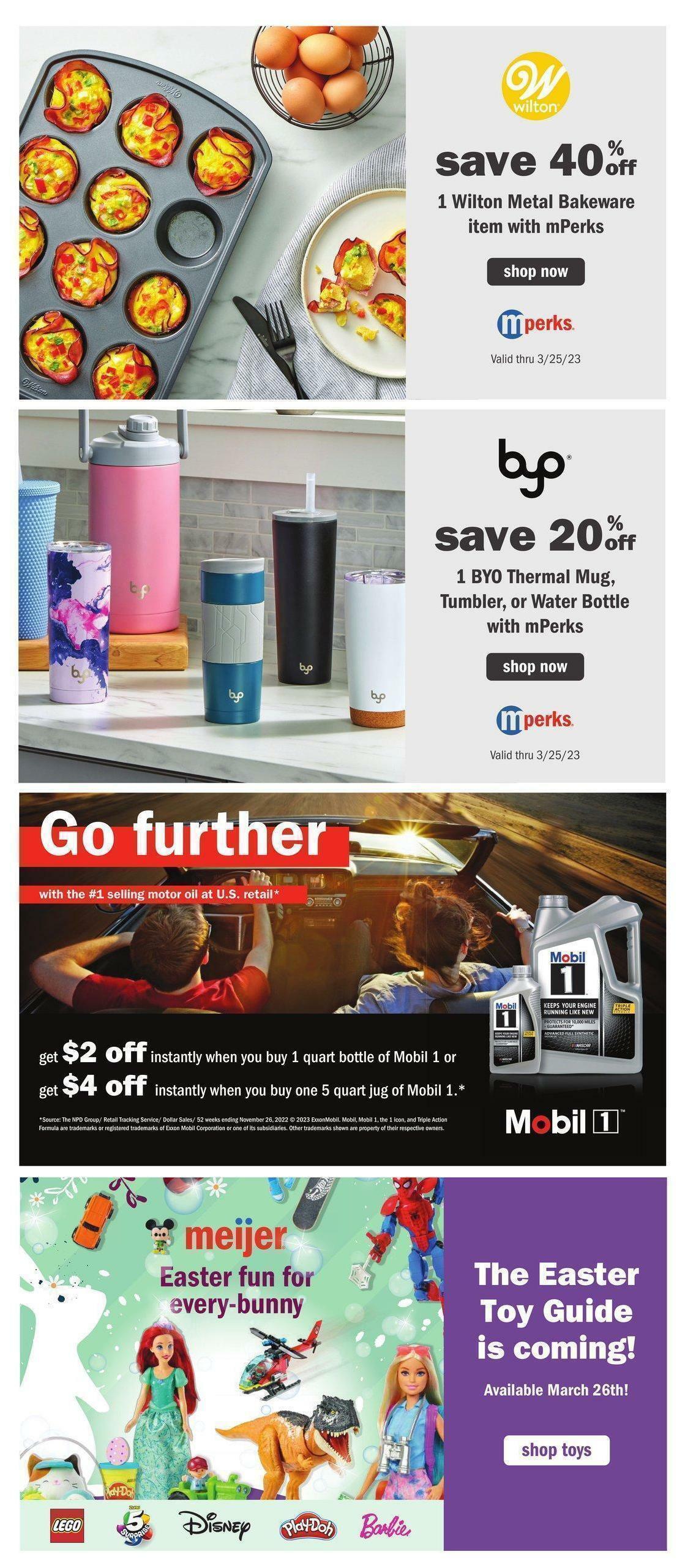 Meijer Weekly Ad from March 19