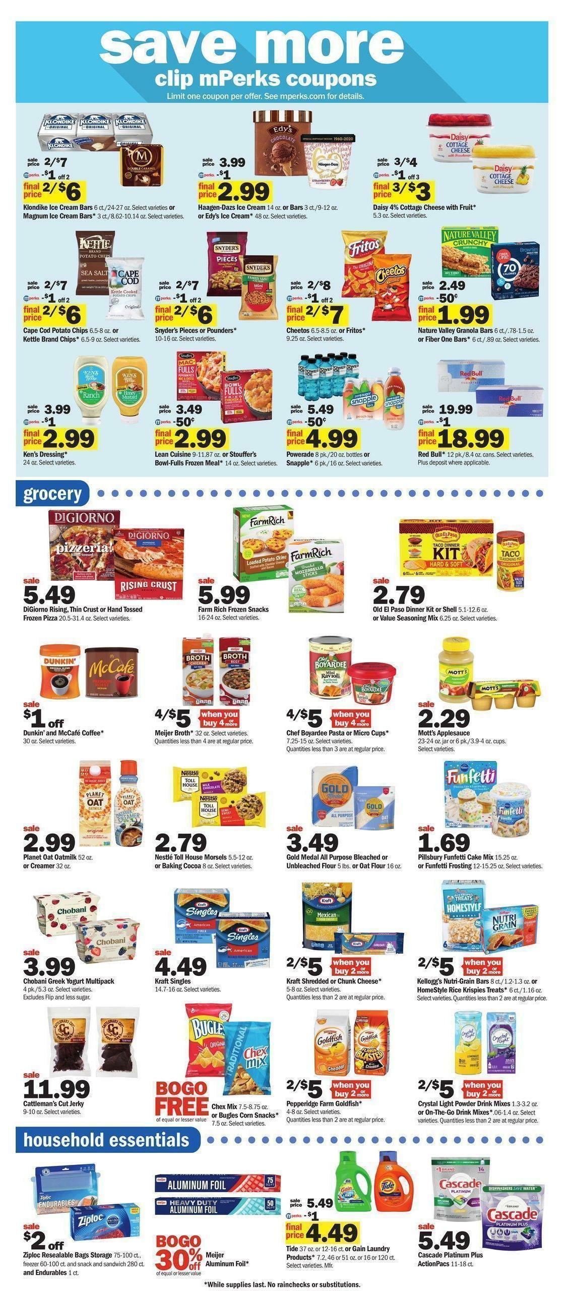 Meijer Weekly Ad from March 19