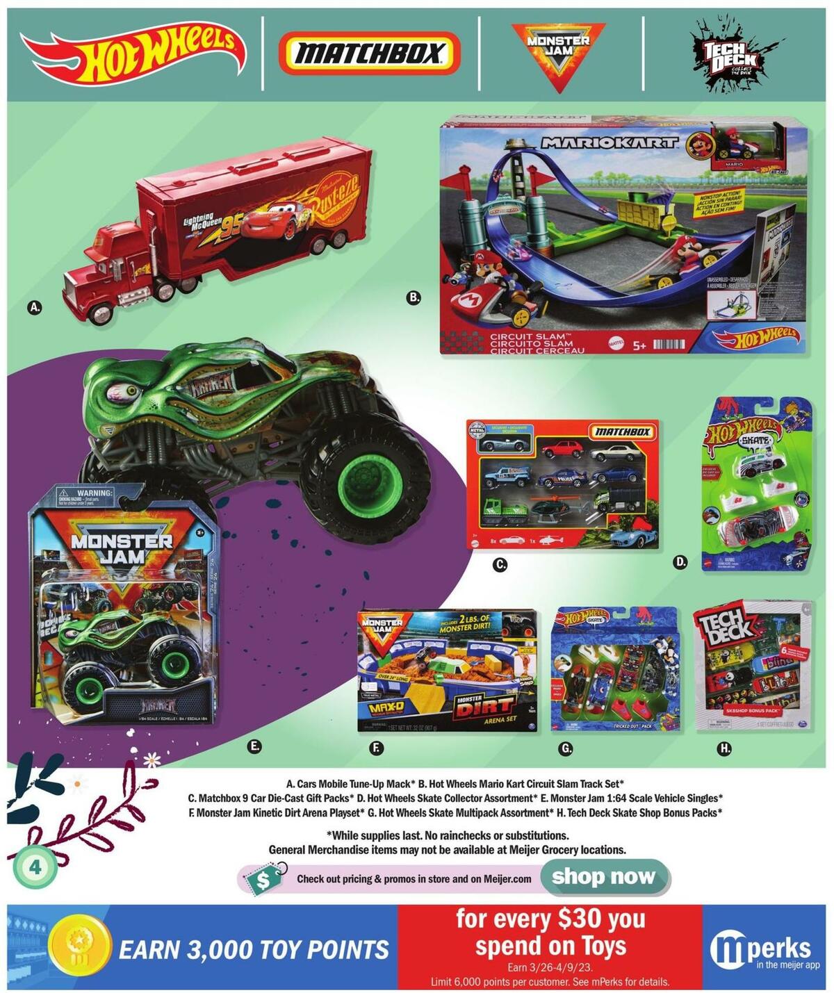 Meijer Easter Toy Weekly Ad from March 26