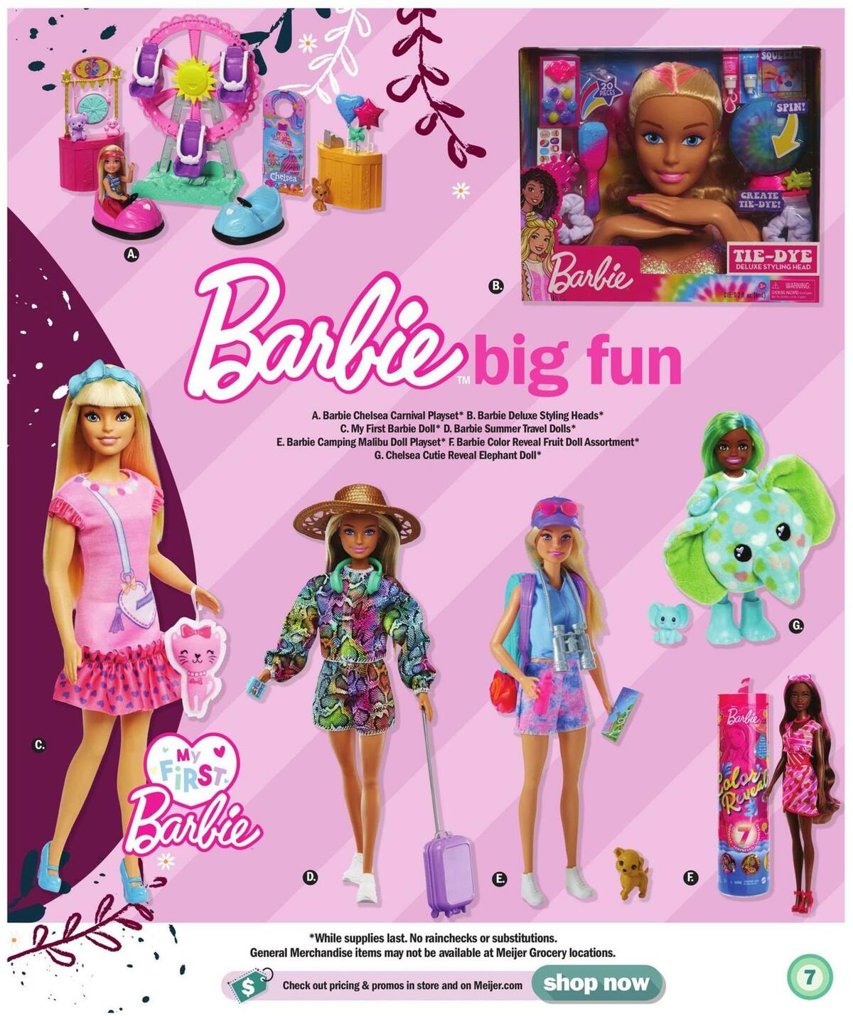 Meijer Easter Toy Weekly Ad from March 26