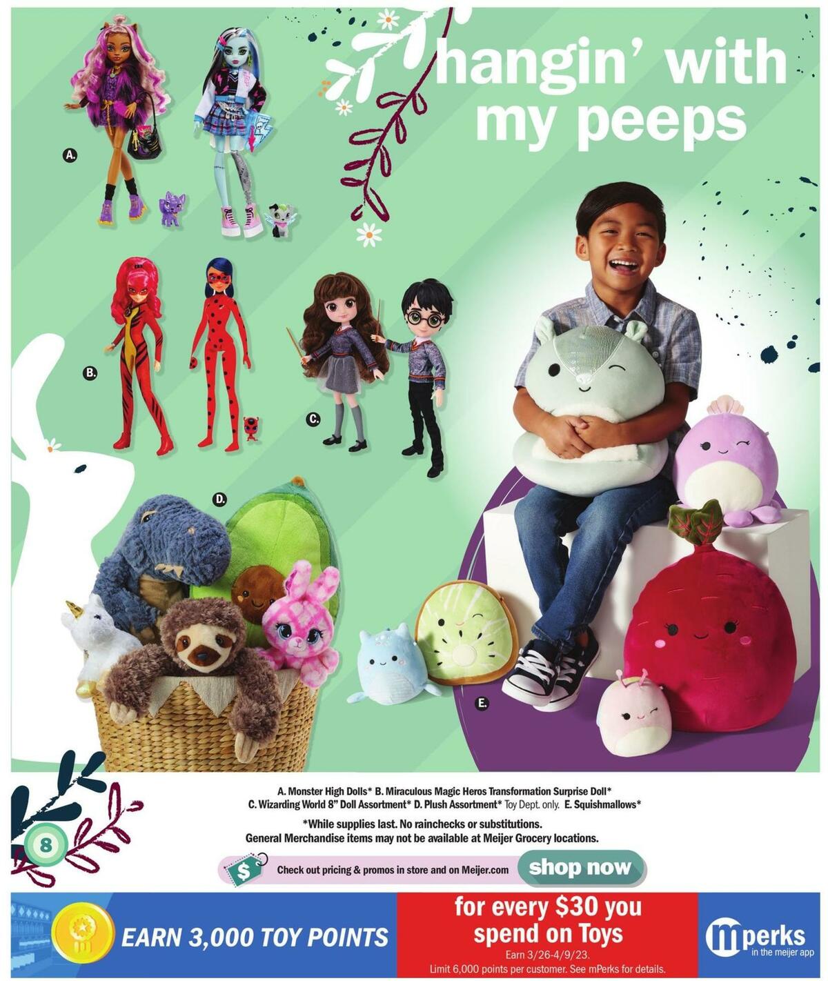 Meijer Easter Toy Weekly Ad from March 26