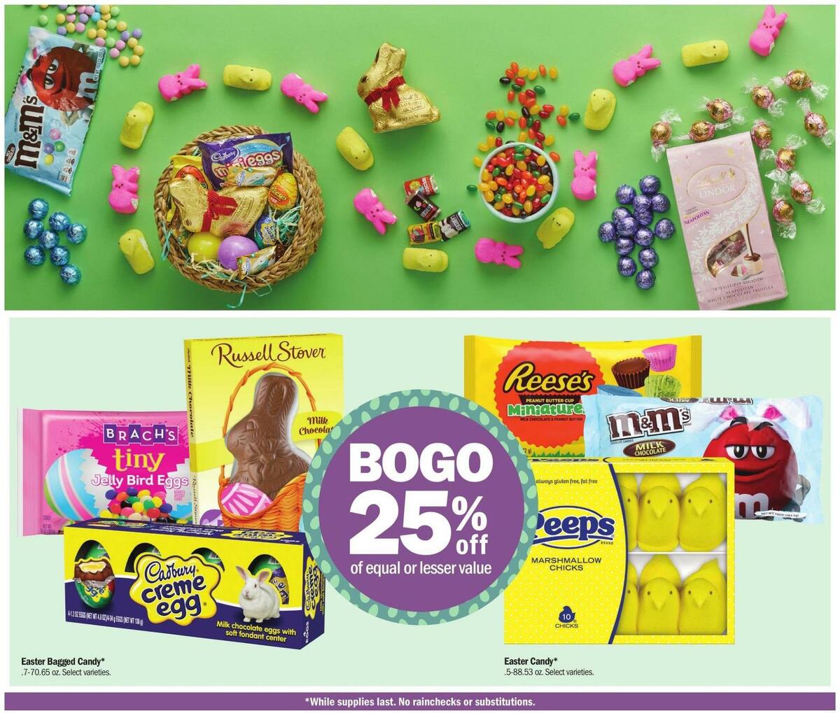 Meijer Easter Weekly Ad from March 26