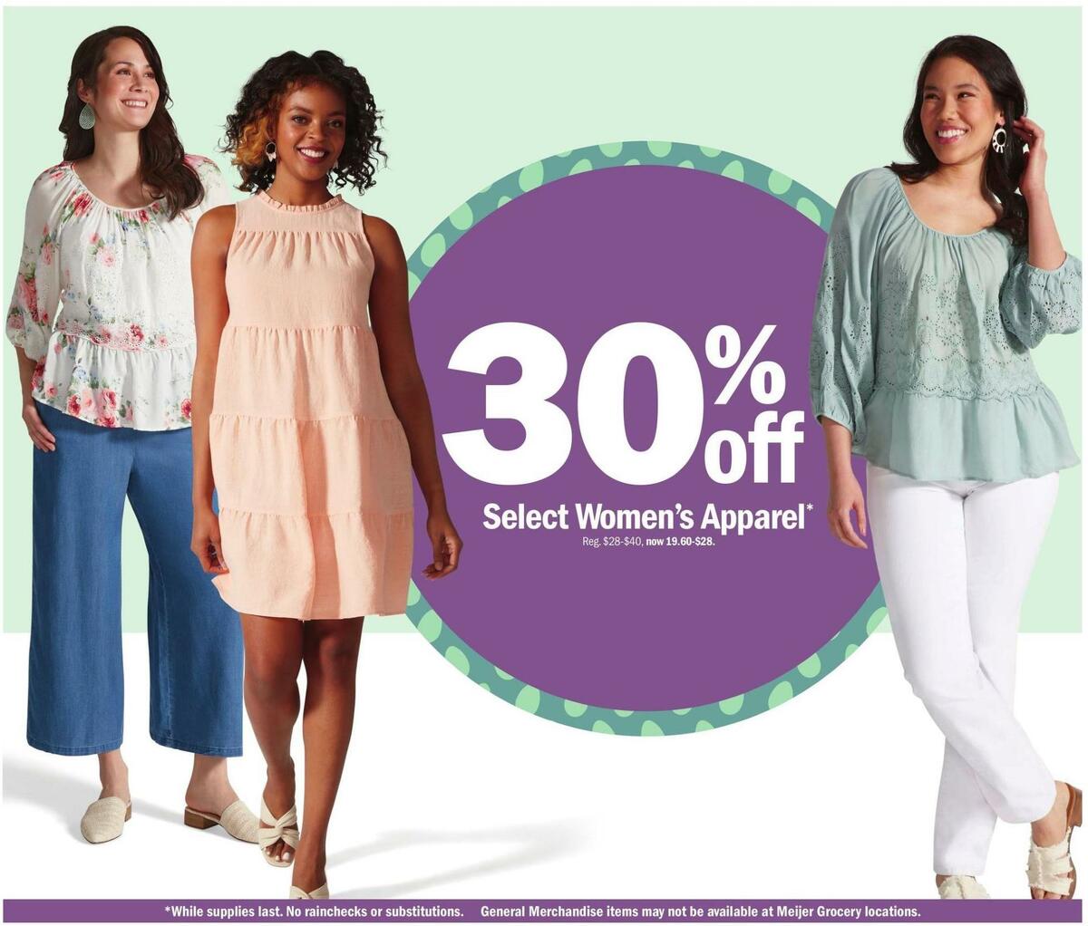 Meijer Easter Weekly Ad from March 26