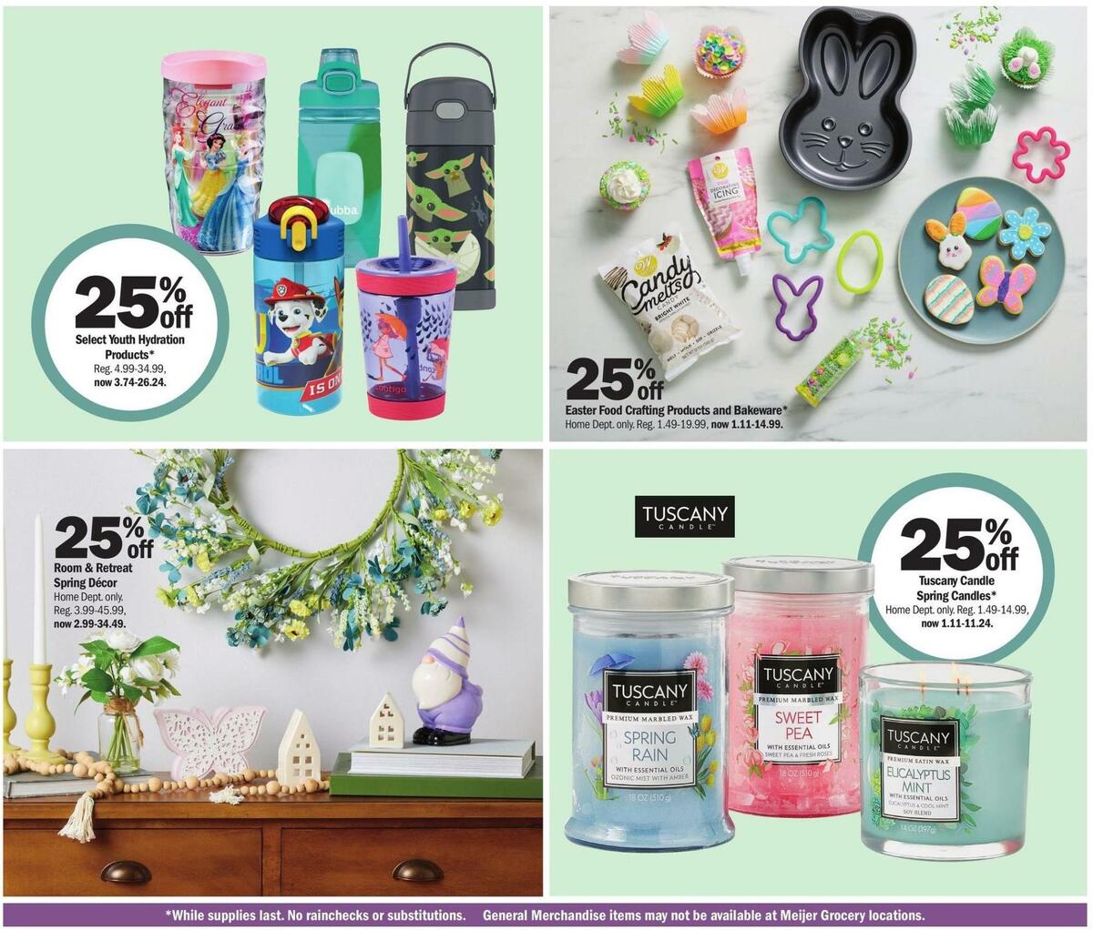 Meijer Easter Weekly Ad from March 26