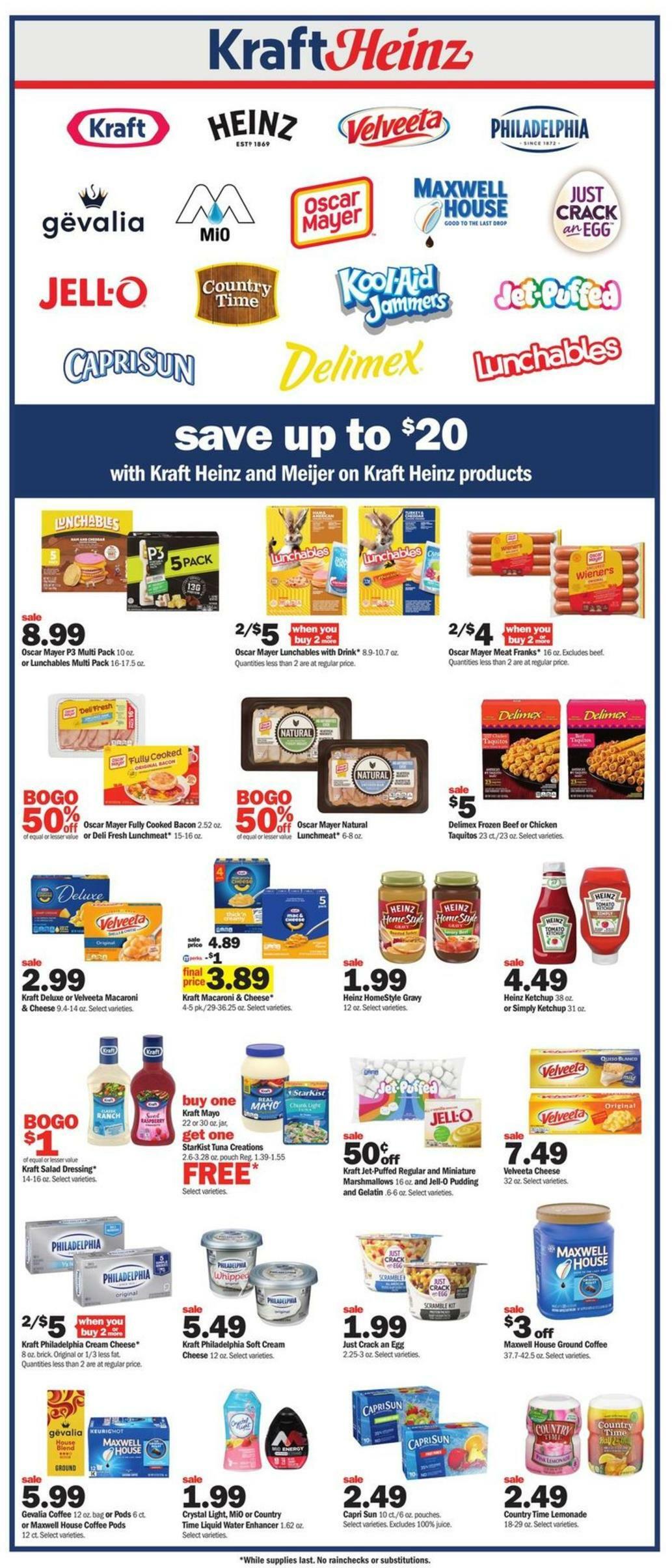Meijer Weekly Ad from March 26