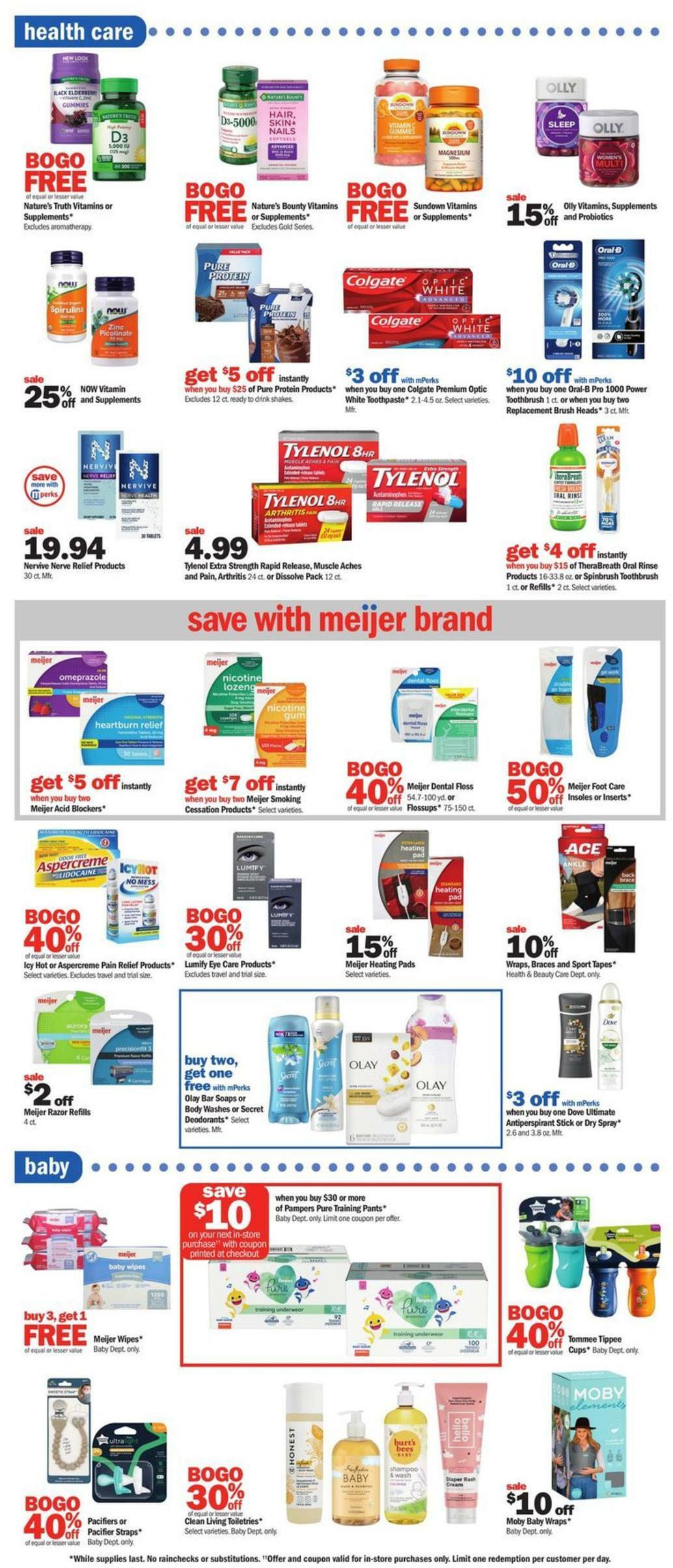Meijer Weekly Ad from March 26