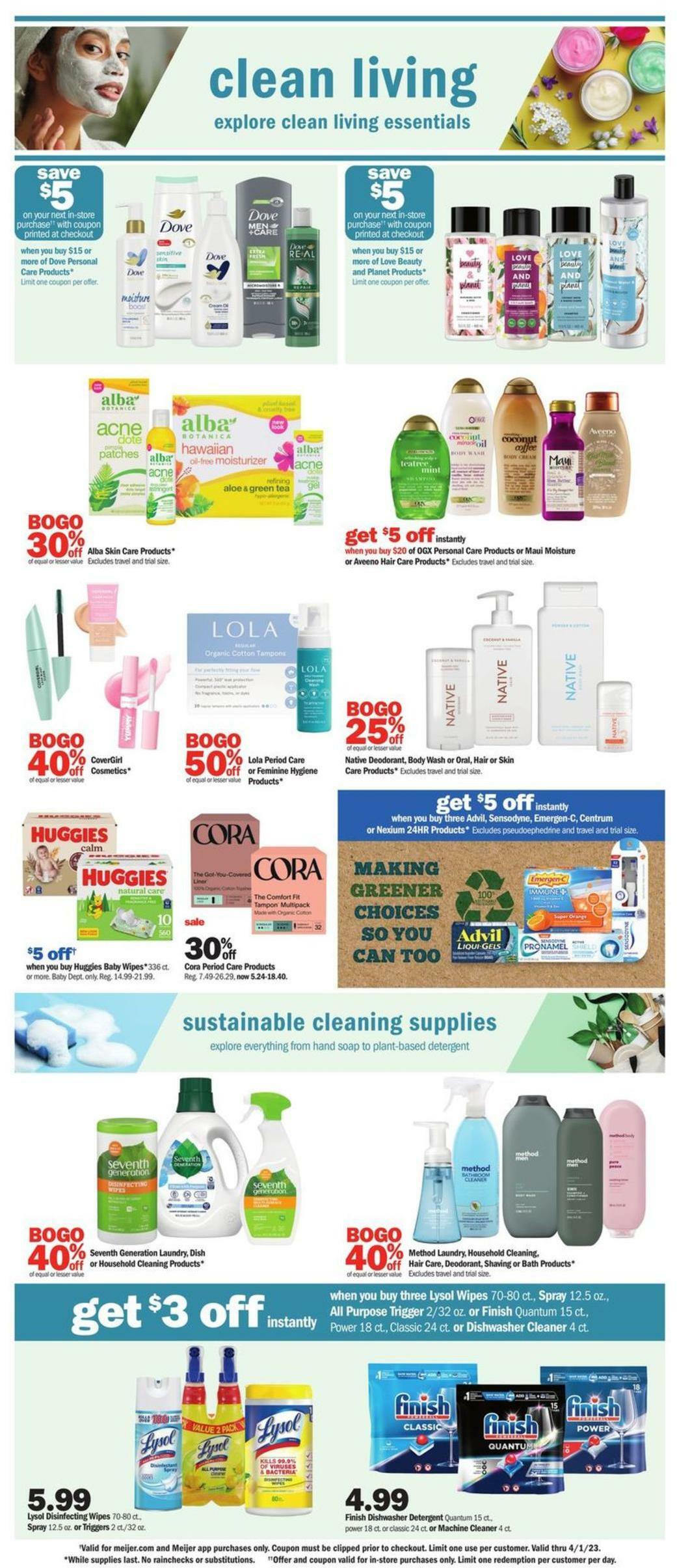 Meijer Weekly Ad from March 26