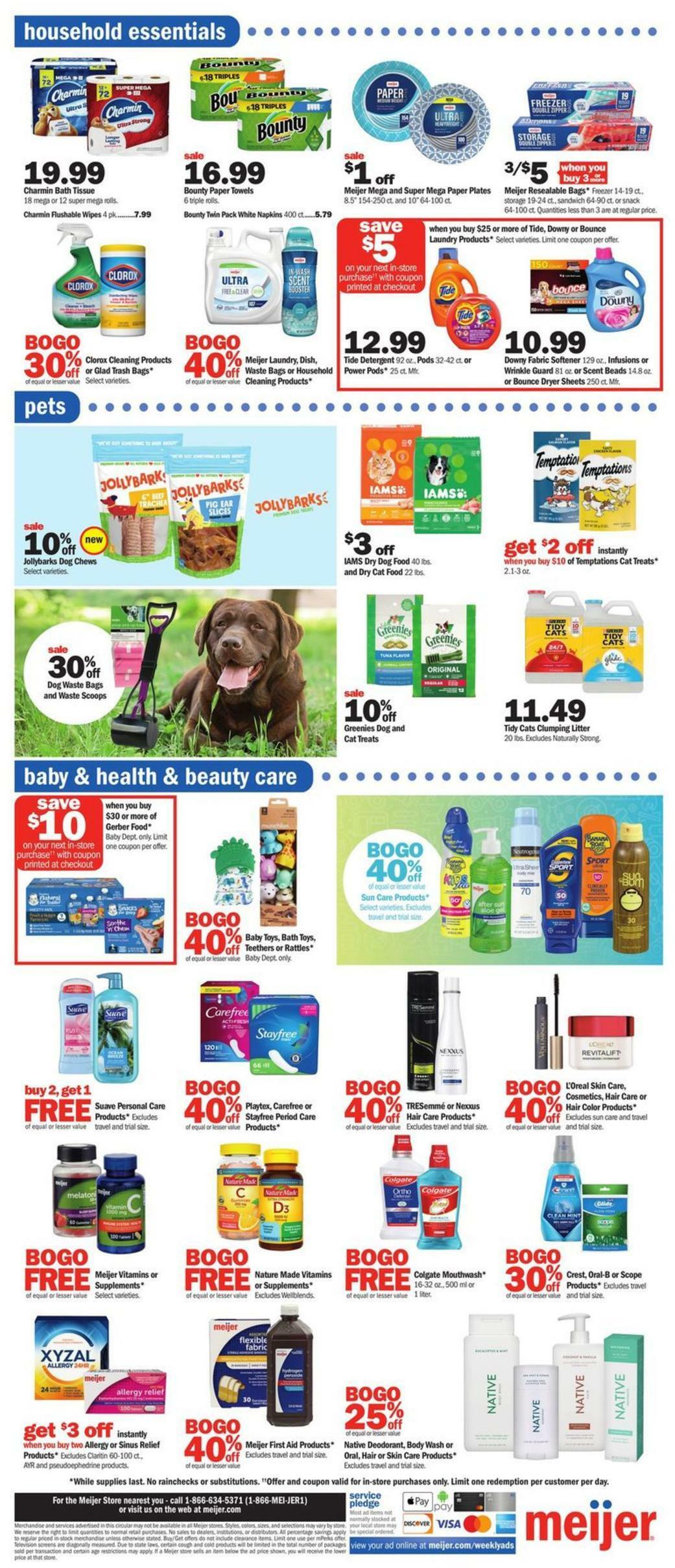 Meijer Weekly Ad from March 26