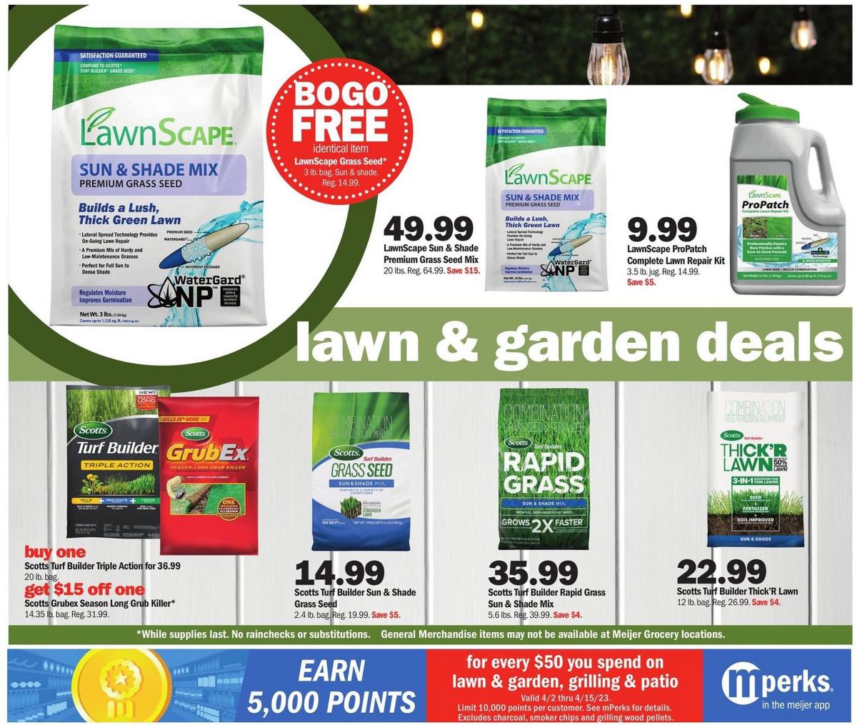 Meijer Garden Weekly Ad from April 2