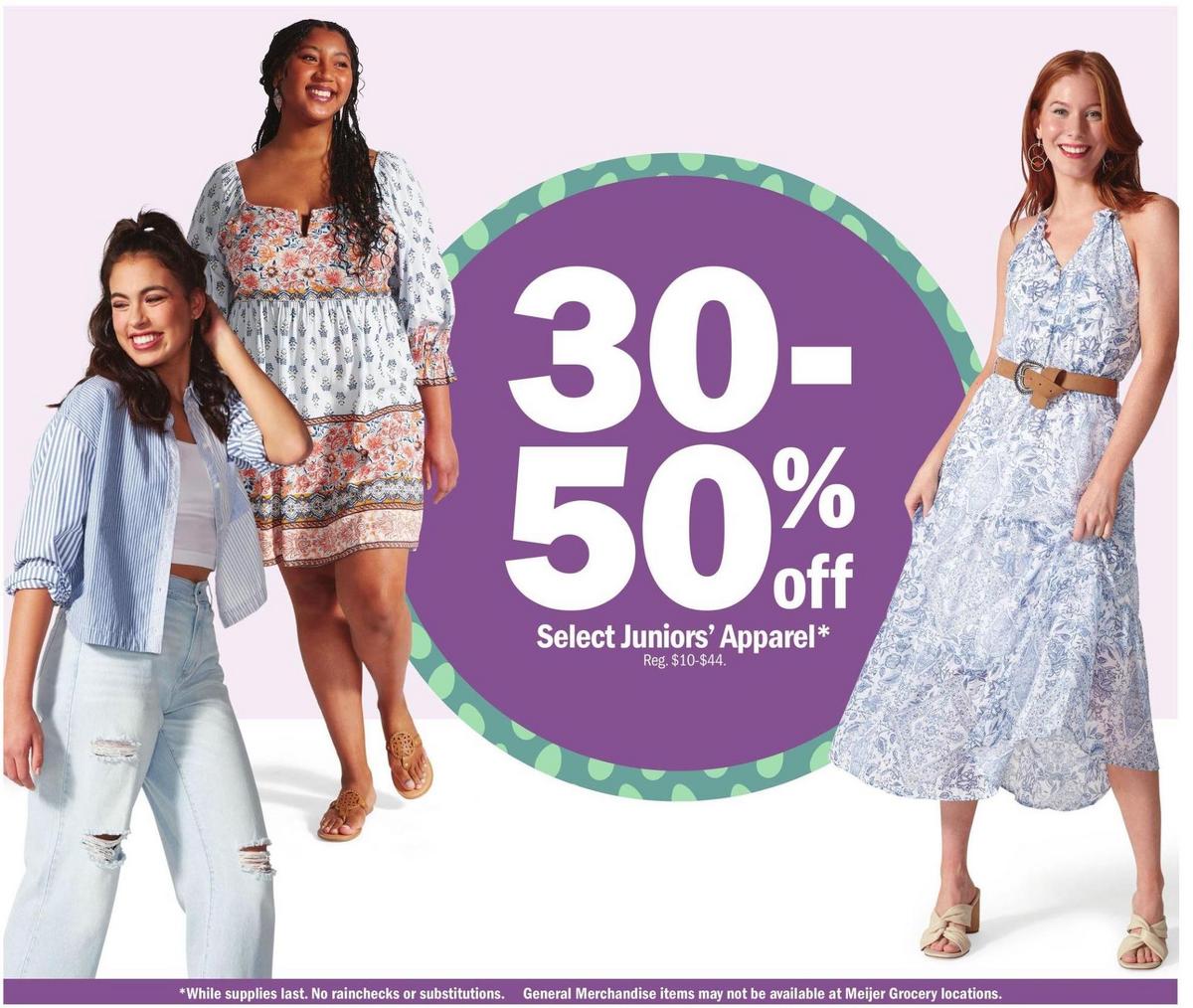 Meijer Easter Pullout Weekly Ad from April 2