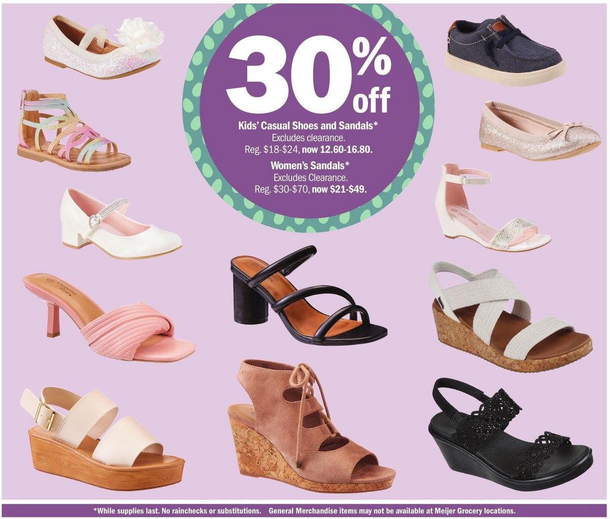 Meijer Easter Pullout Weekly Ad from April 2