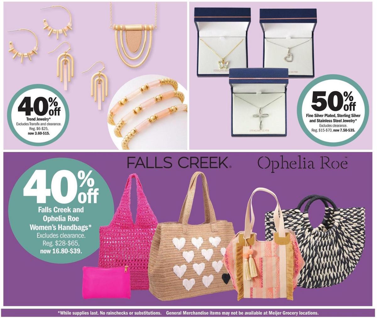 Meijer Easter Pullout Weekly Ad from April 2