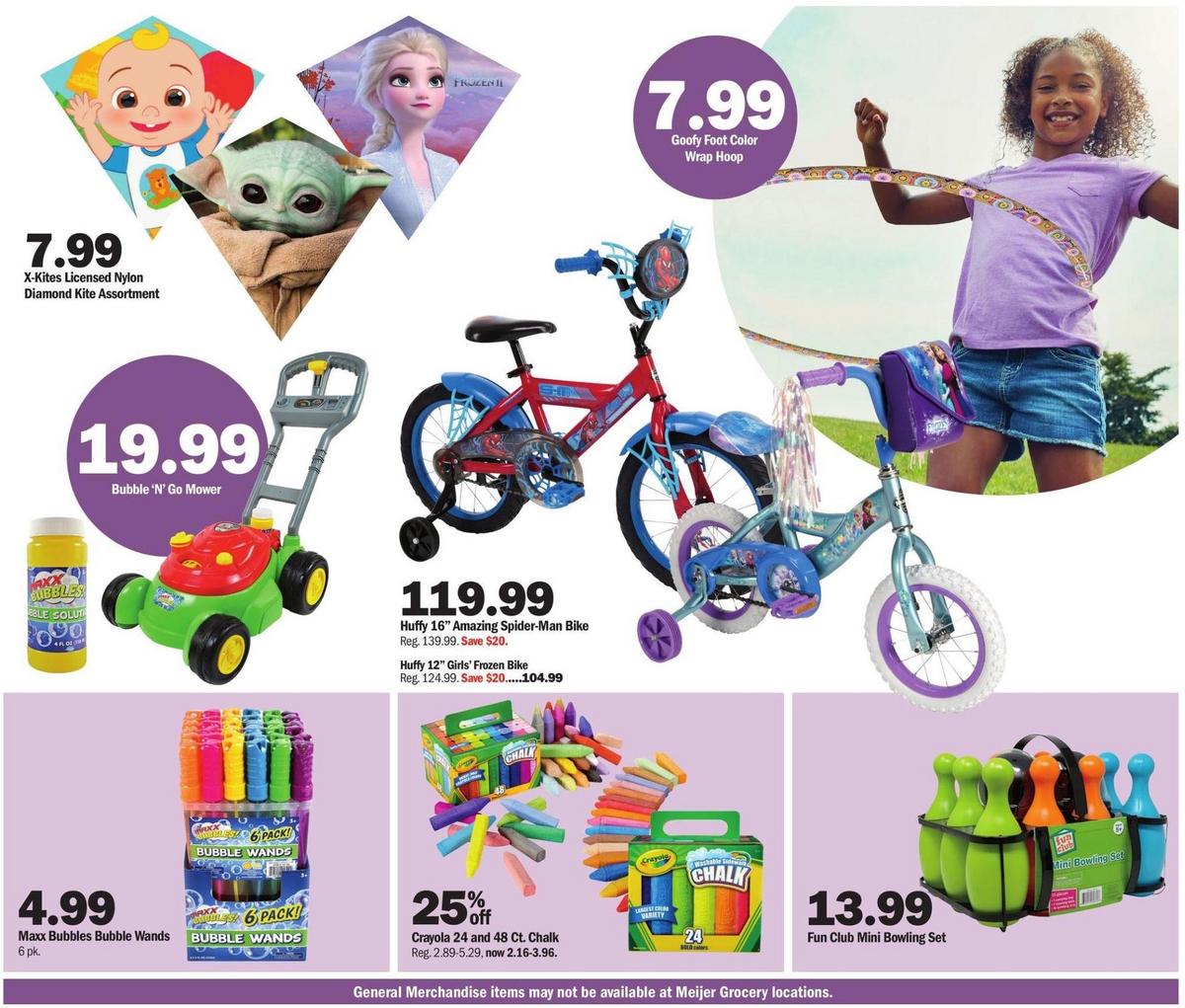 Meijer Easter Pullout Weekly Ad from April 2