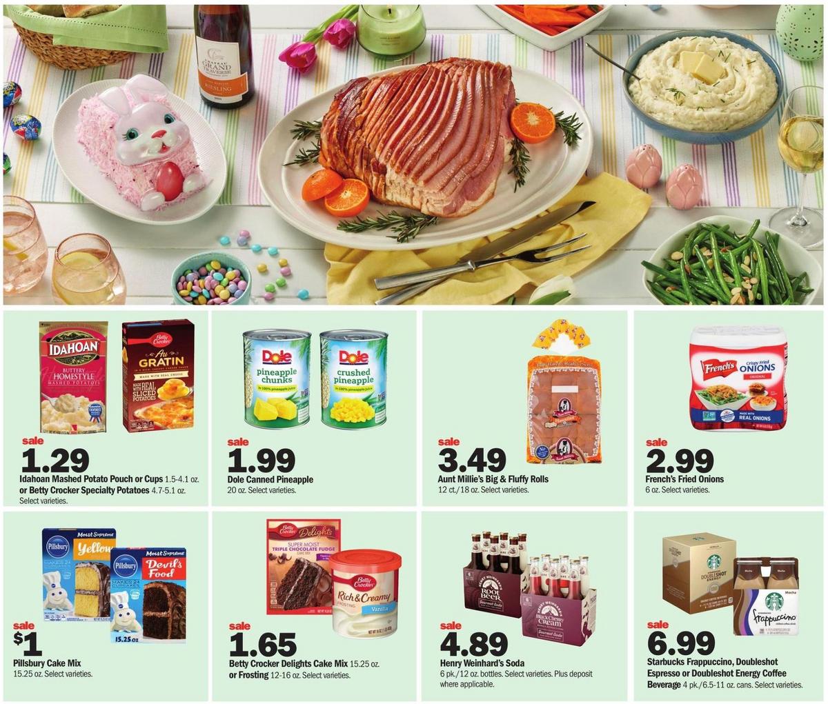 Meijer Easter Pullout Weekly Ad from April 2