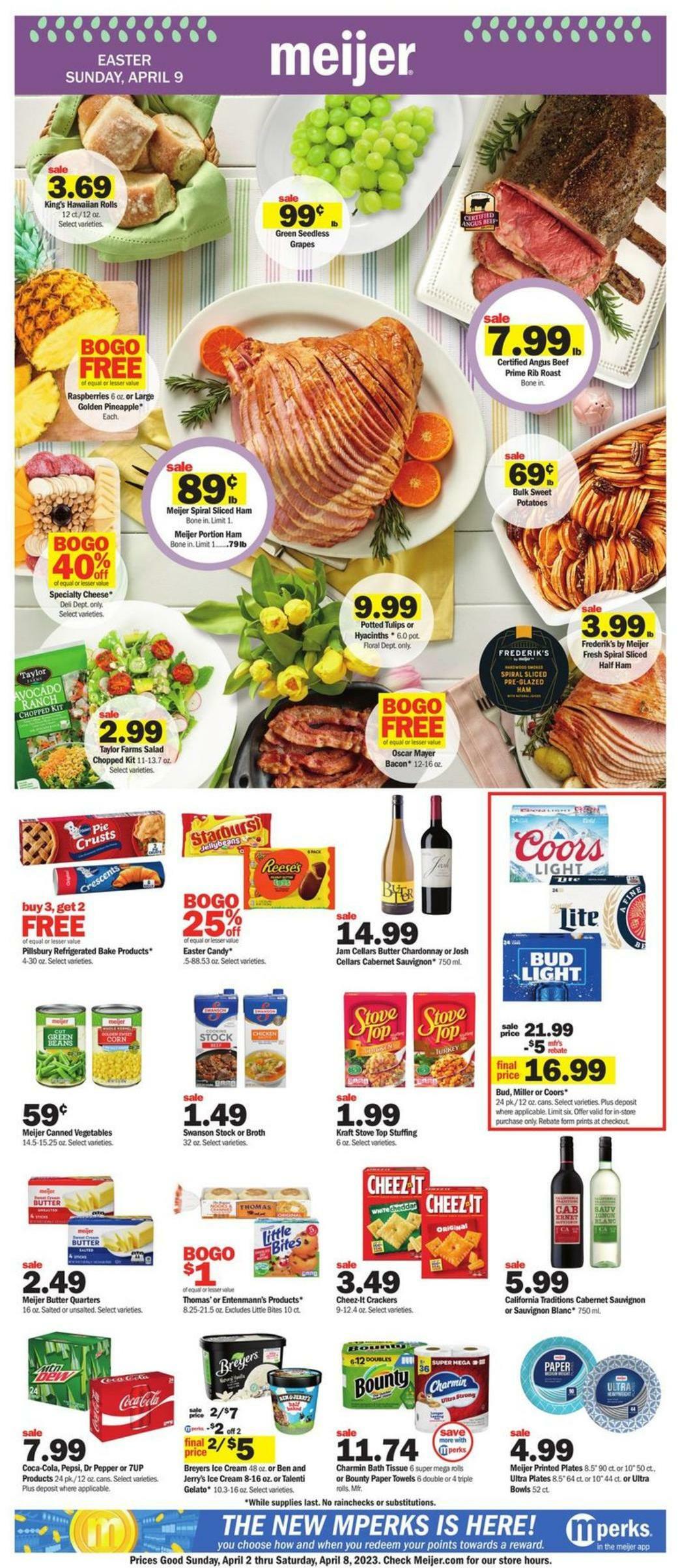 Meijer Weekly Ad from April 2