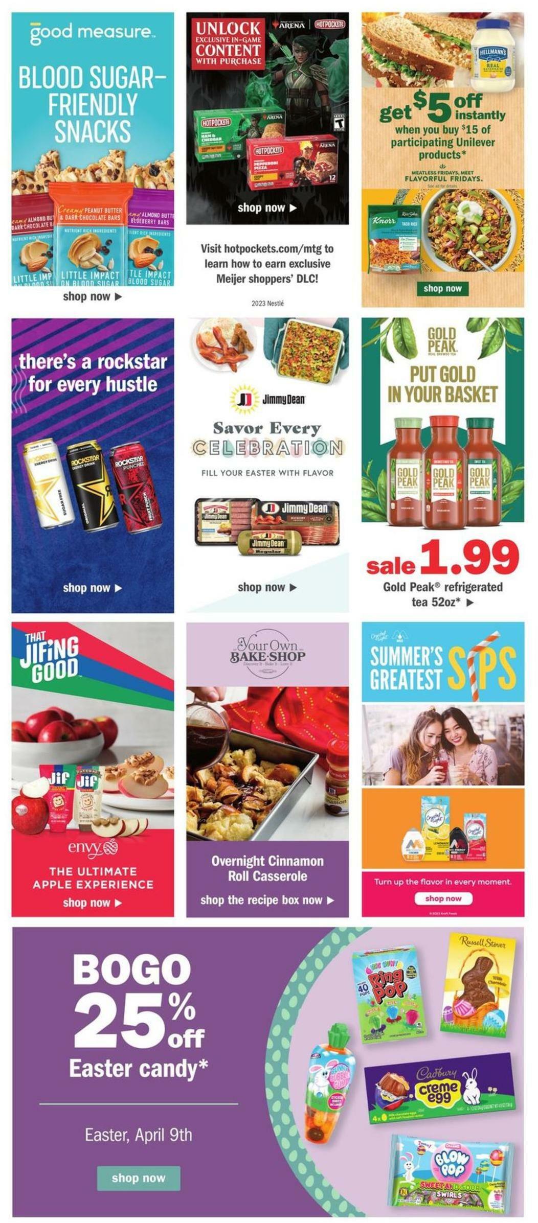 Meijer Weekly Ad from April 2
