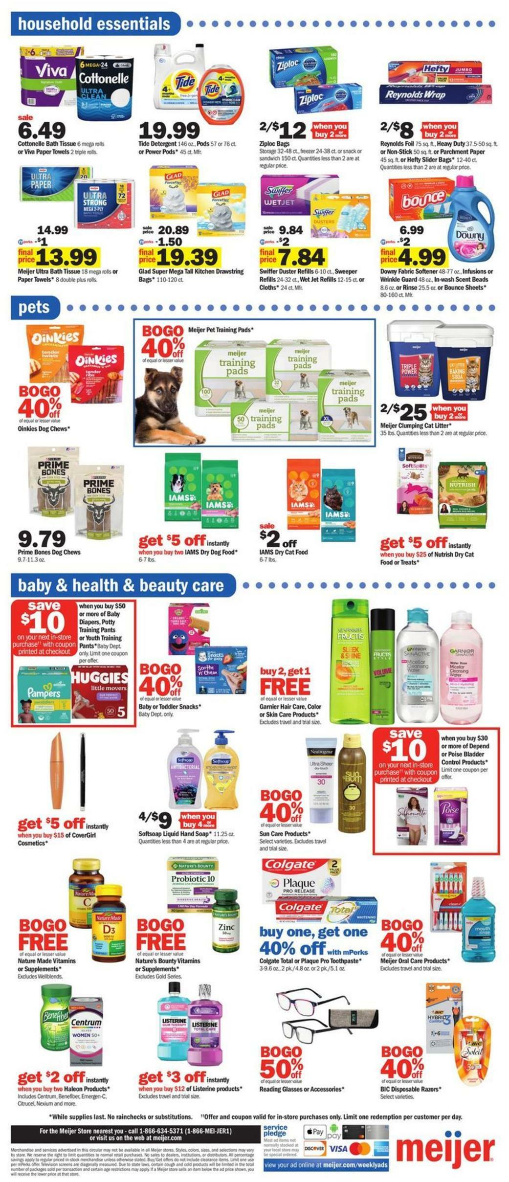 Meijer Weekly Ad from April 2
