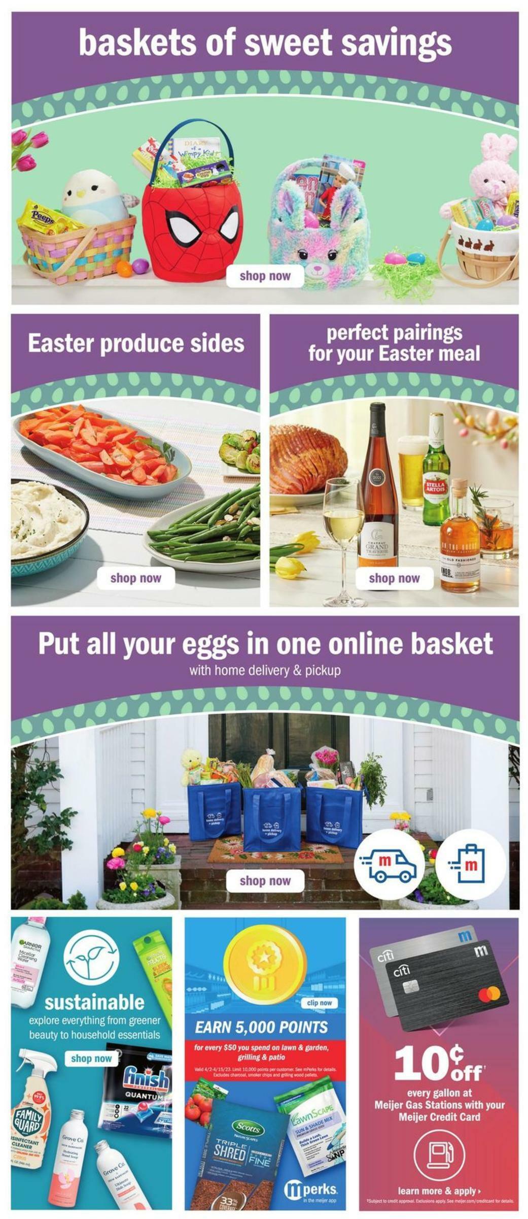 Meijer Weekly Ad from April 2