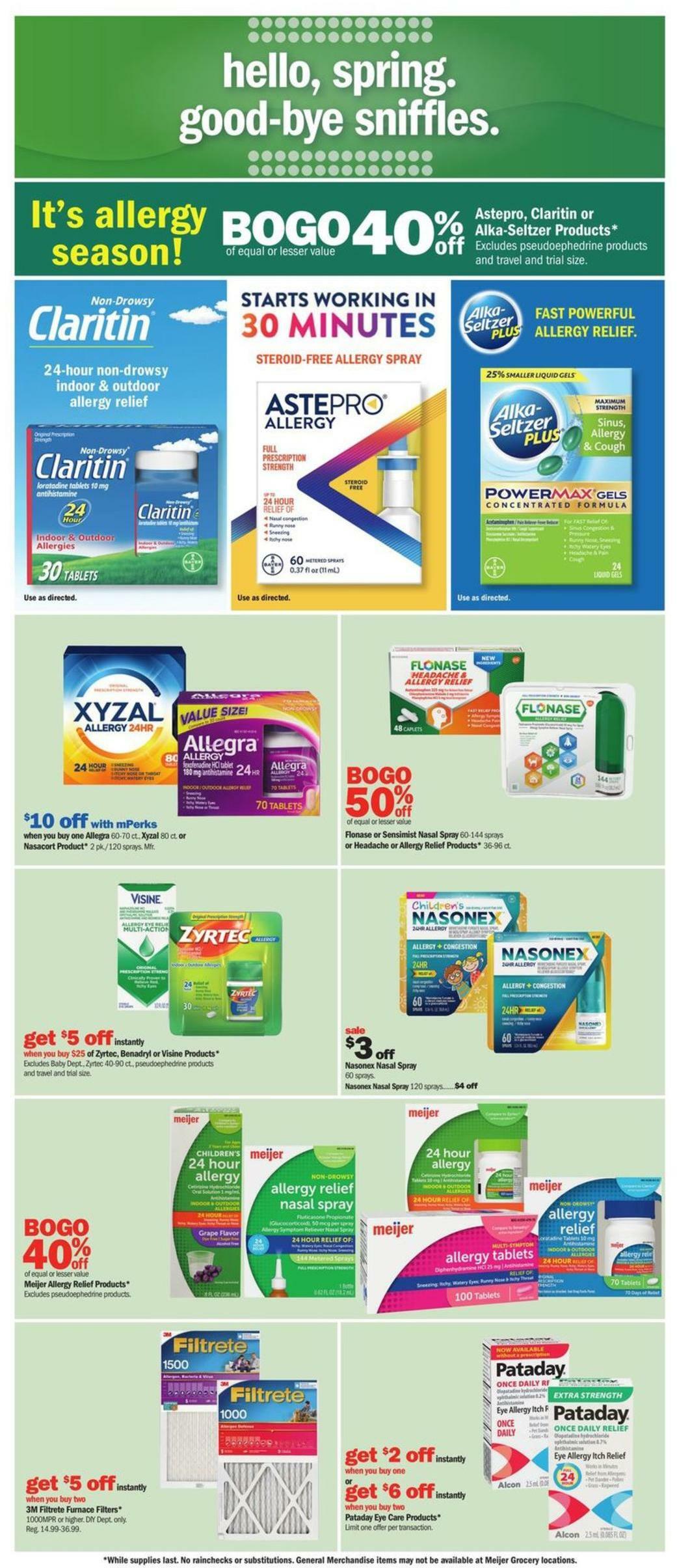Meijer Weekly Ad from April 2