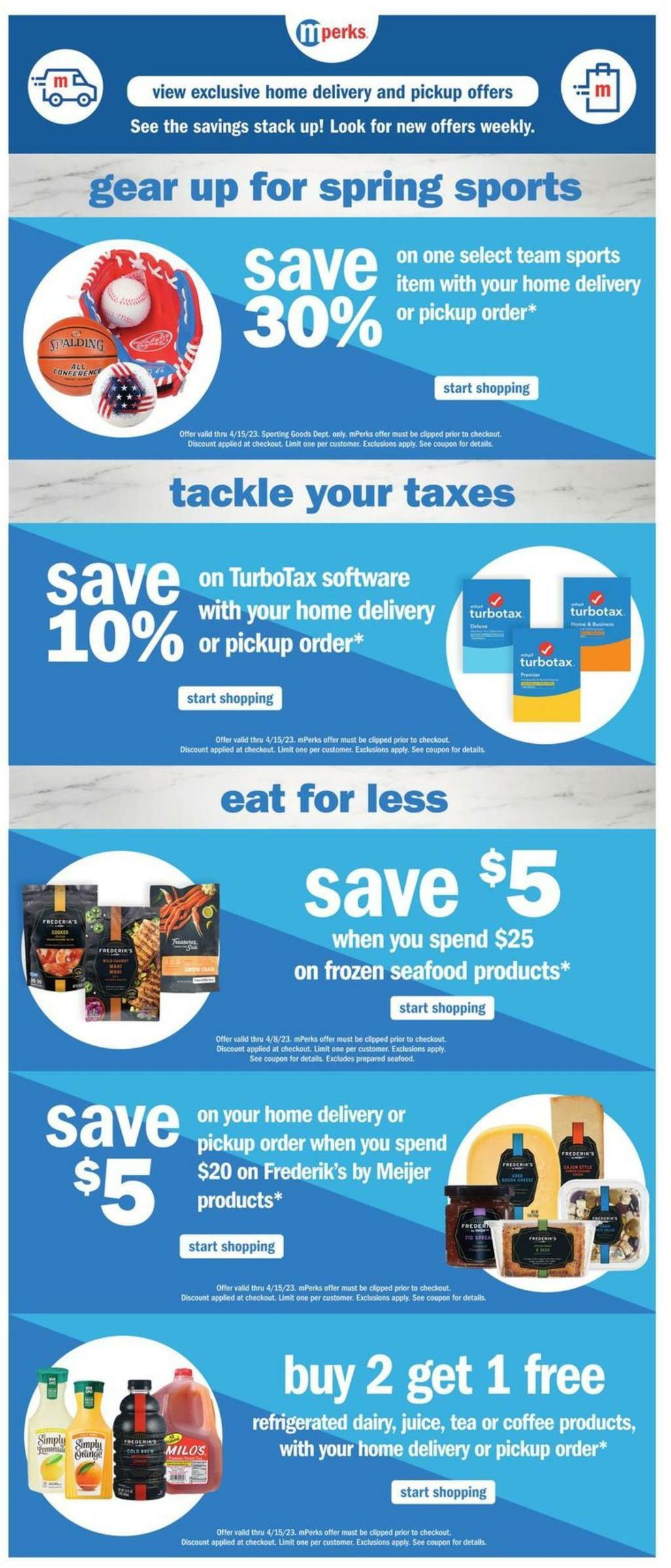 Meijer Weekly Ad from April 2