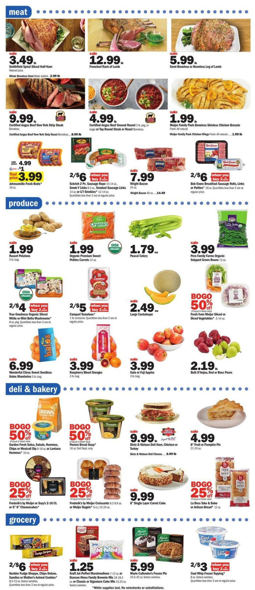 Meijer Weekly Ad from April 2