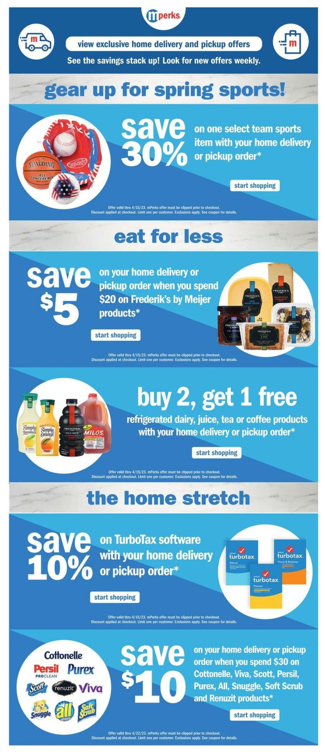 Meijer Weekly Ad from April 9
