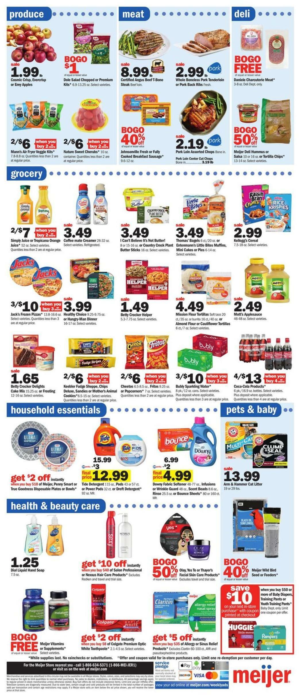 Meijer Weekly Ad from April 9