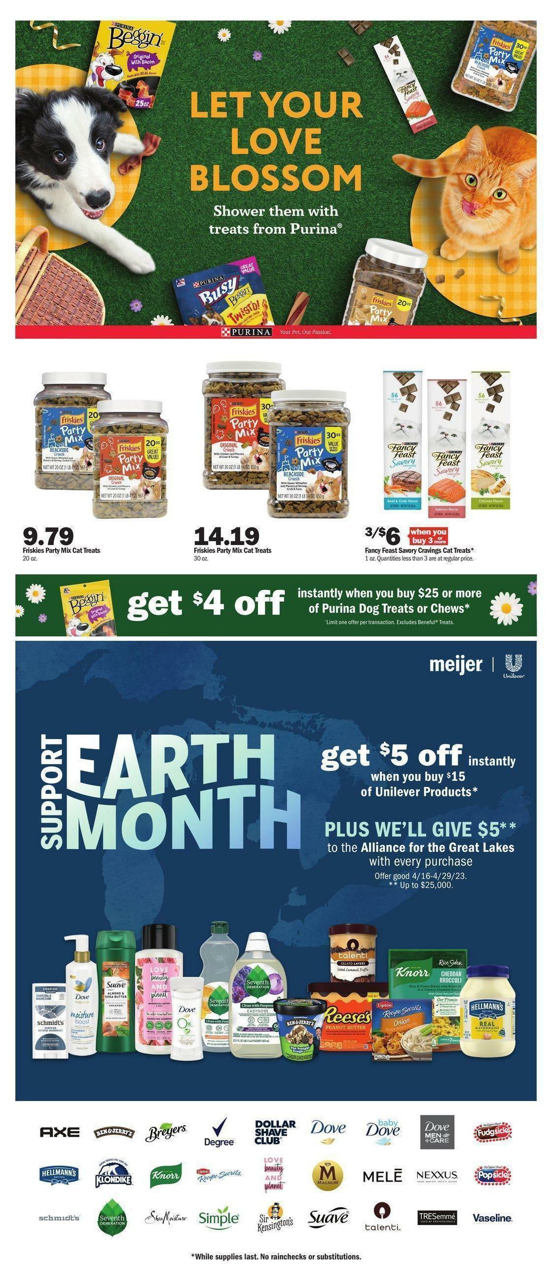 Meijer Weekly Ad from April 16