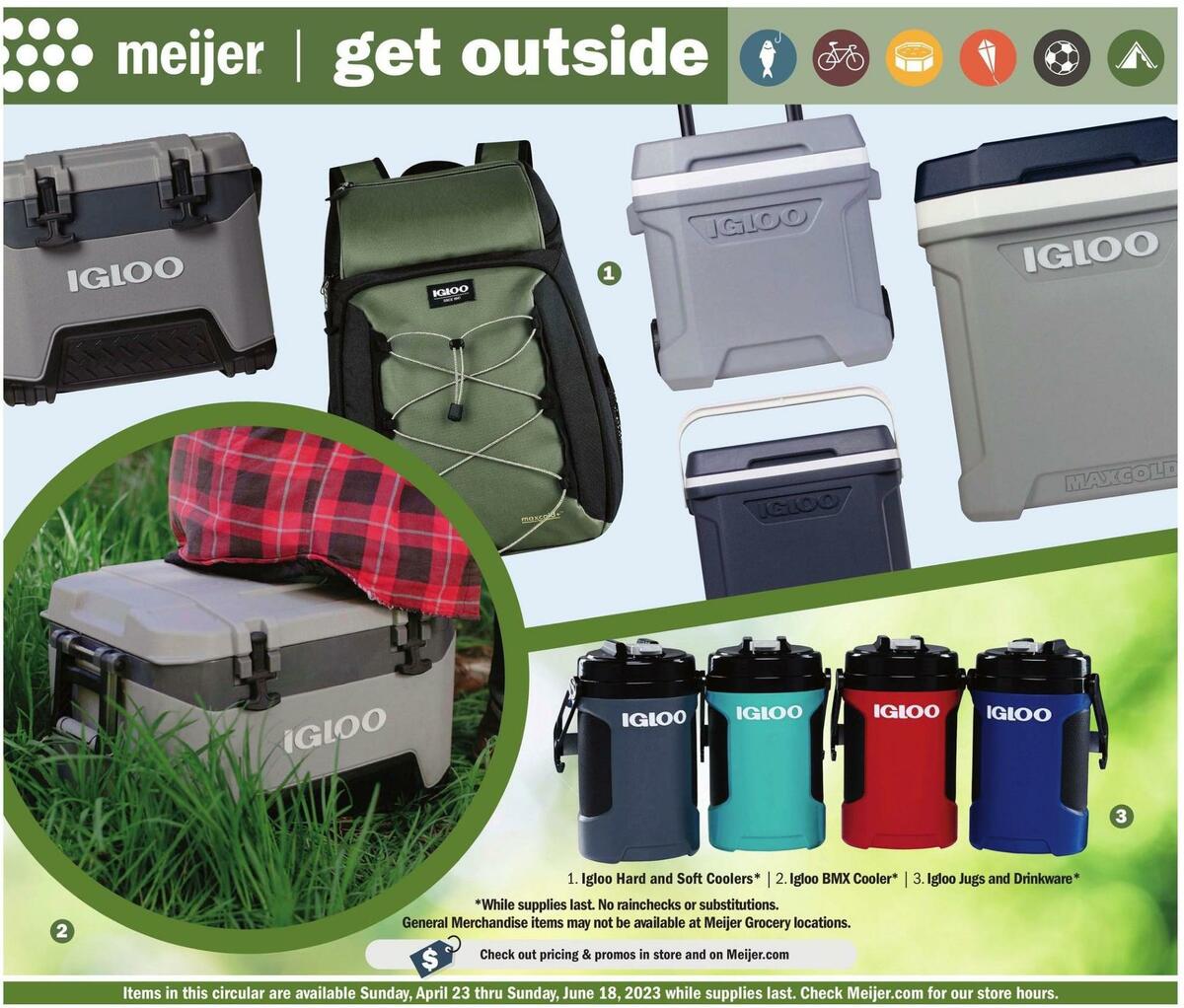 Meijer Outdoor Weekly Ad from April 23