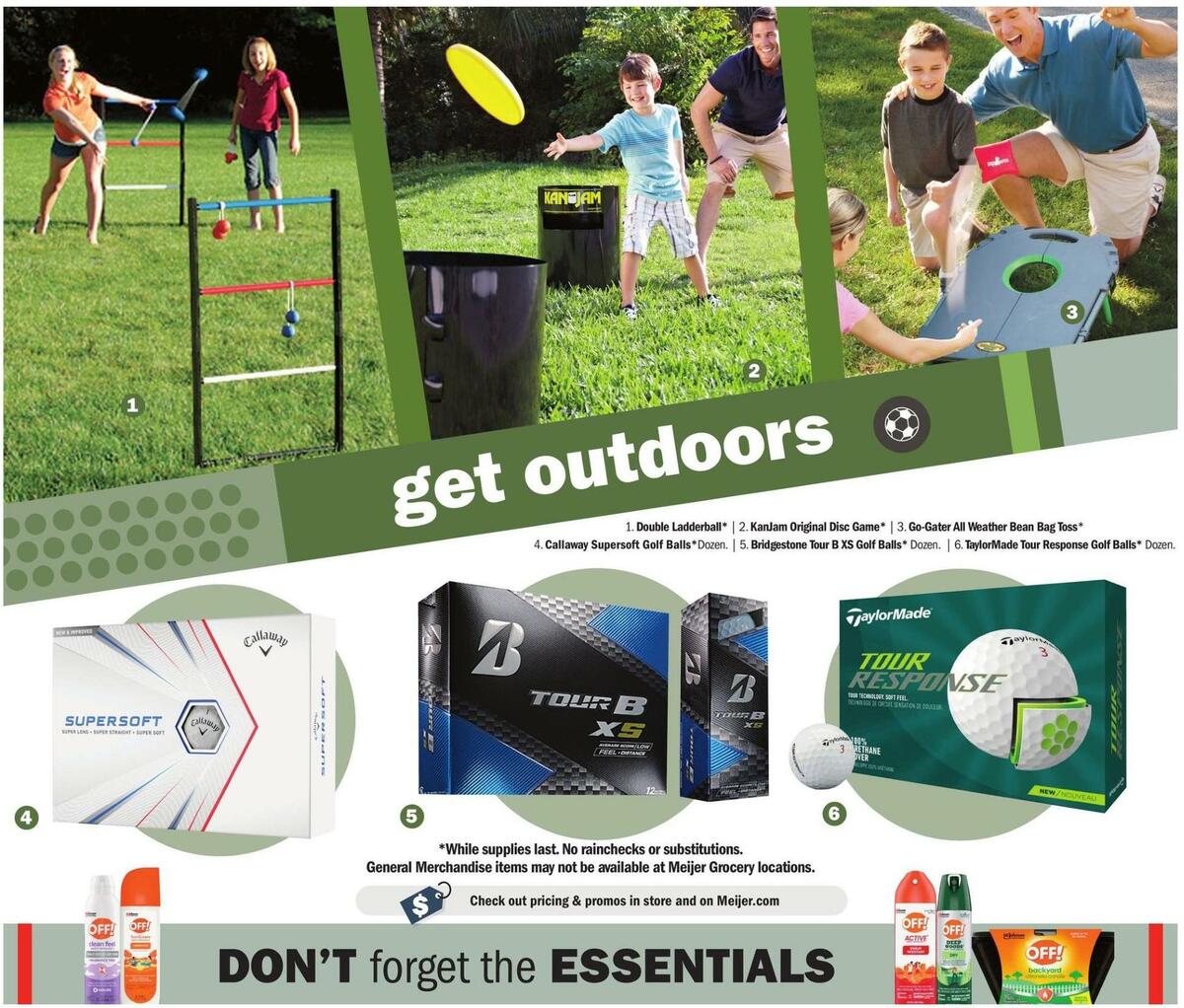 Meijer Outdoor Weekly Ad from April 23