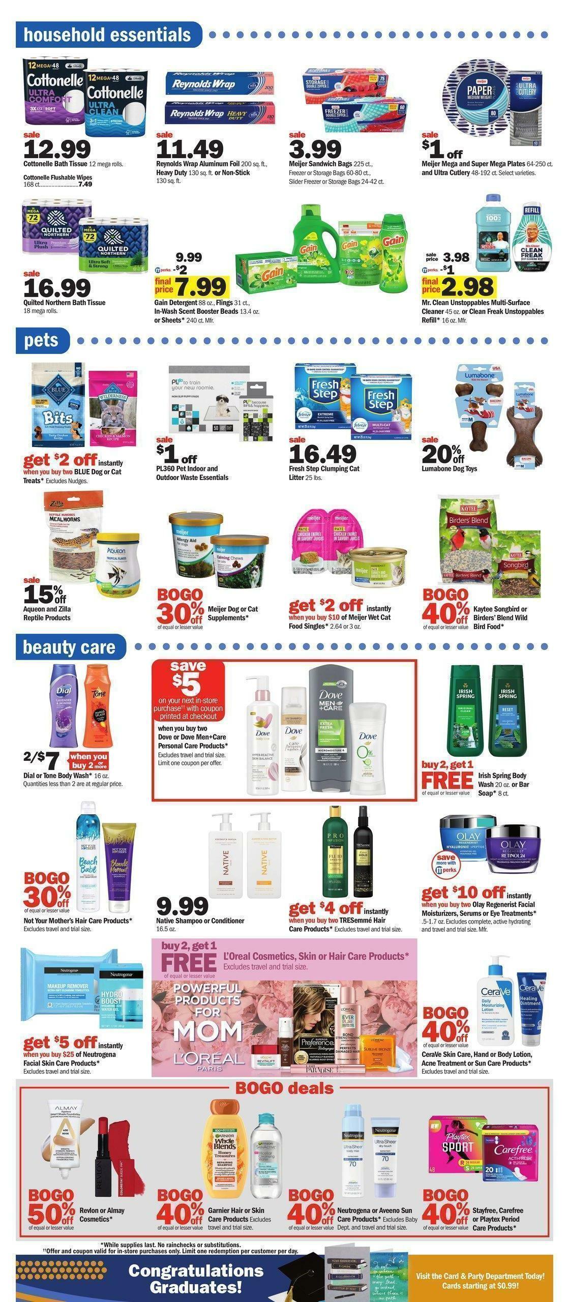 Meijer Weekly Ad from April 30