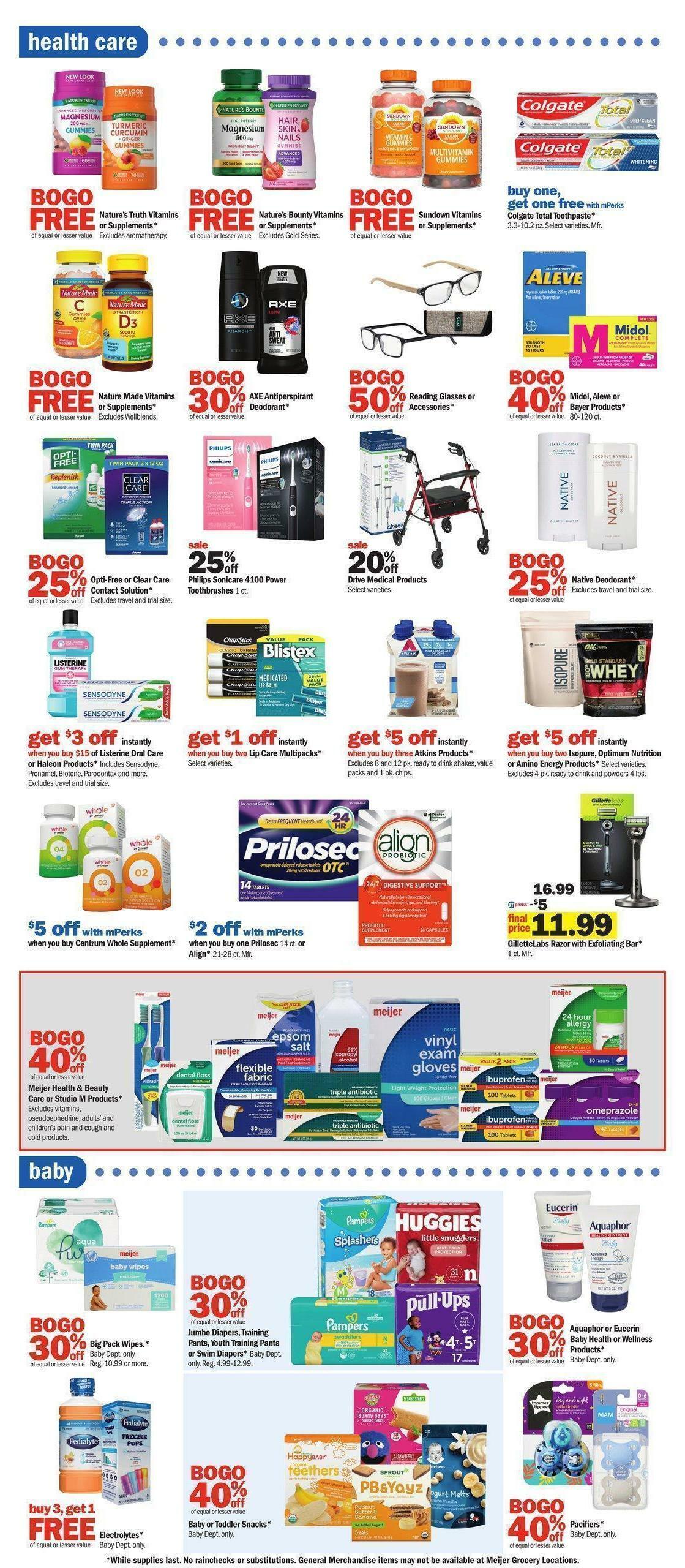 Meijer Weekly Ad from April 30