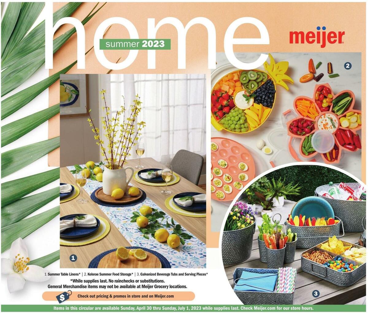 Meijer Home Spring 2023 Weekly Ad from April 30