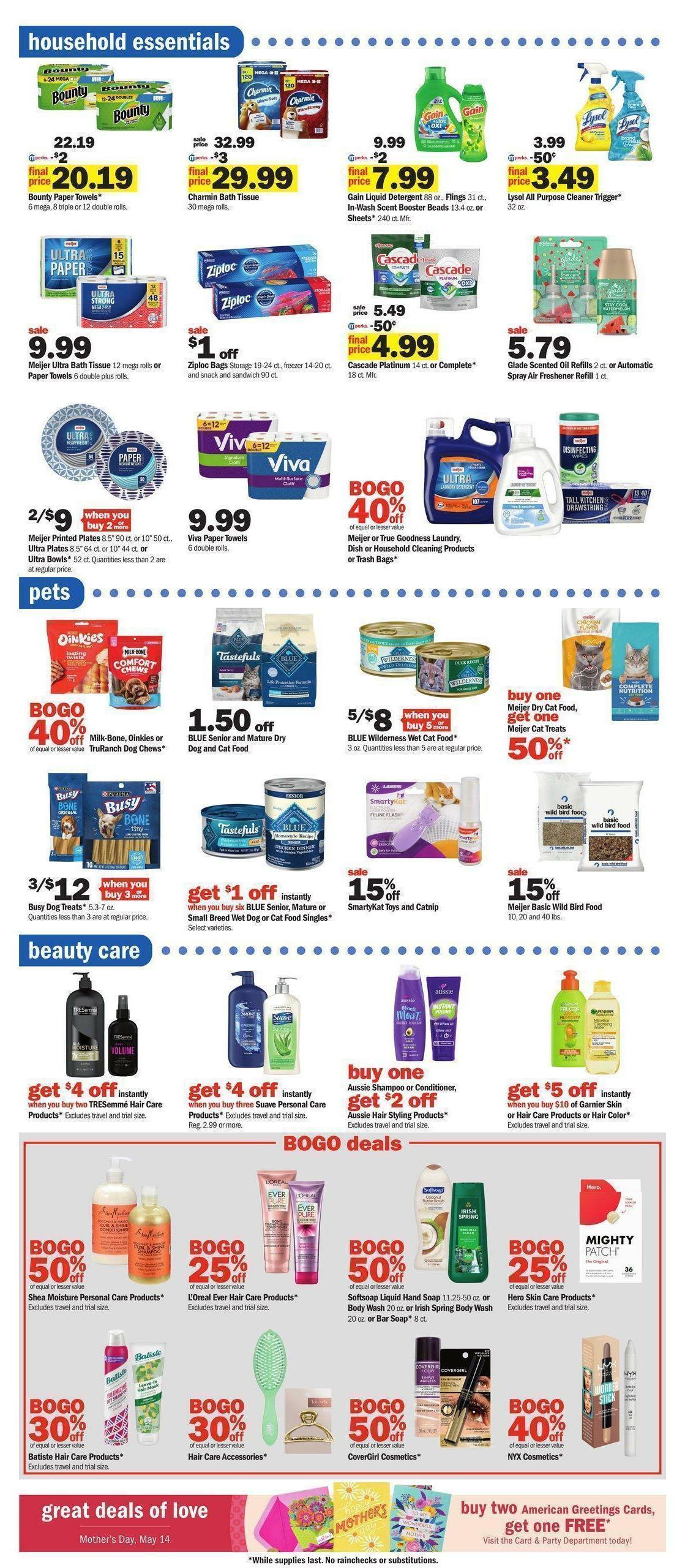 Meijer Weekly Ad from May 7
