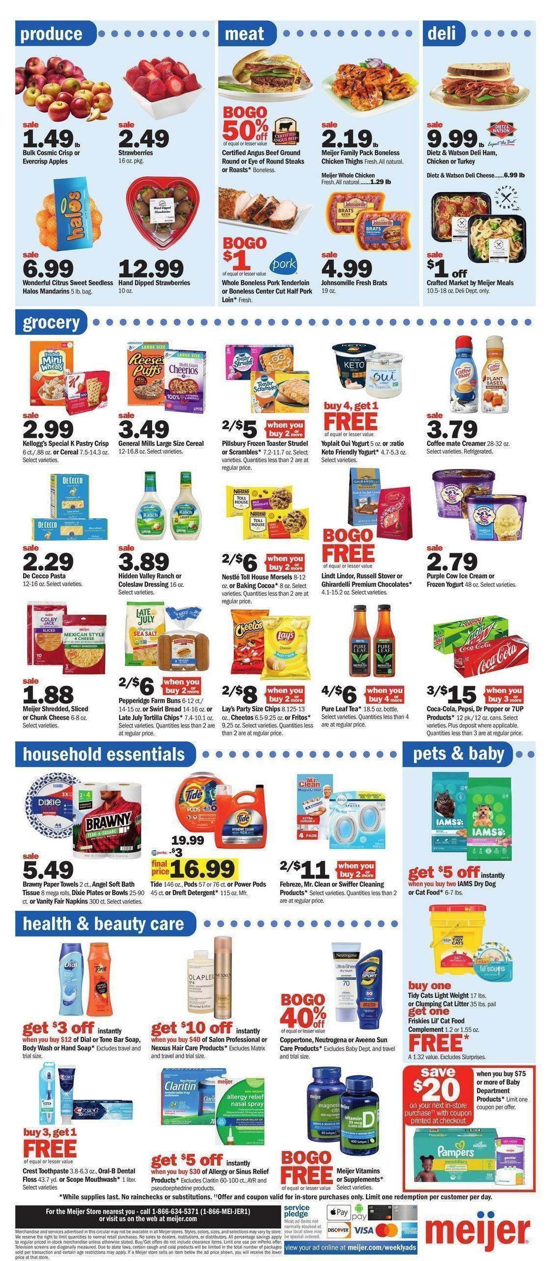 Meijer Weekly Ad from May 7