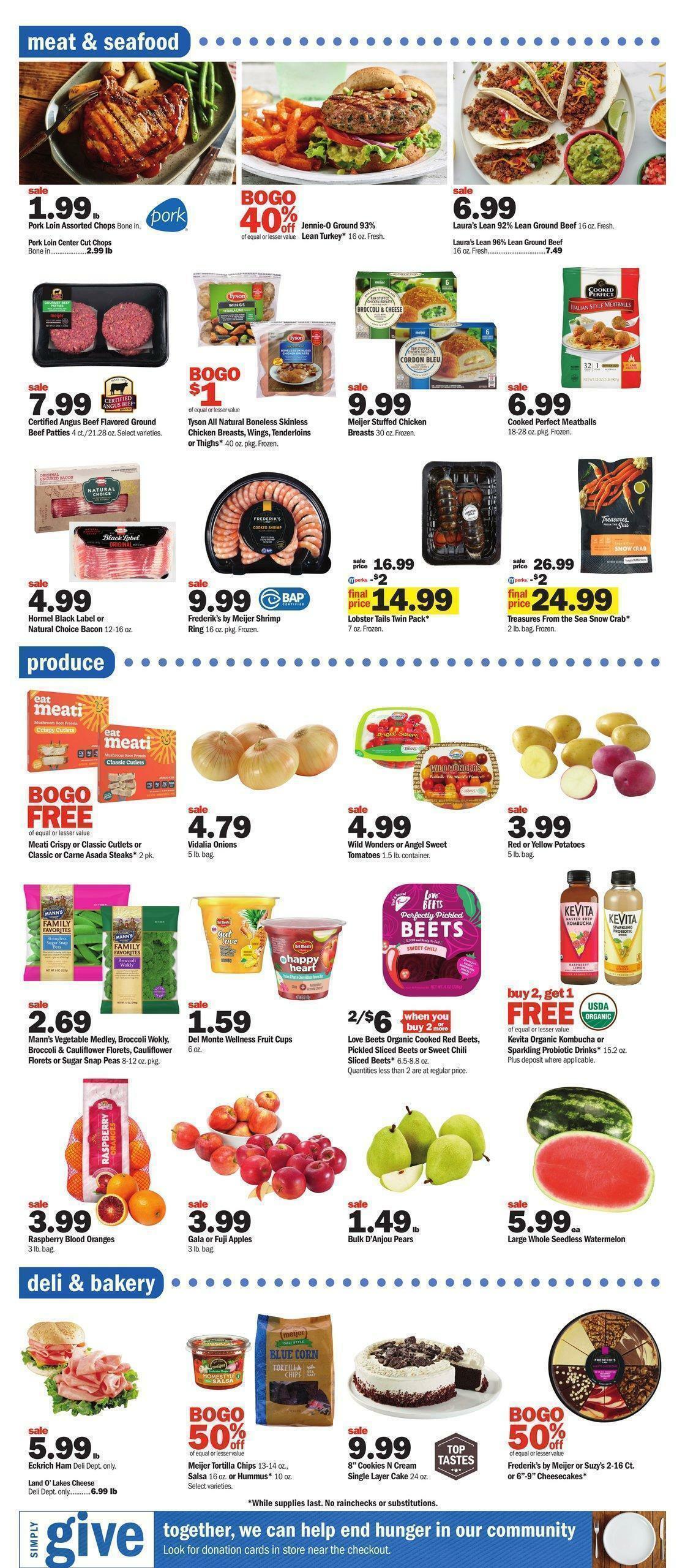 Meijer Weekly Ad from May 7