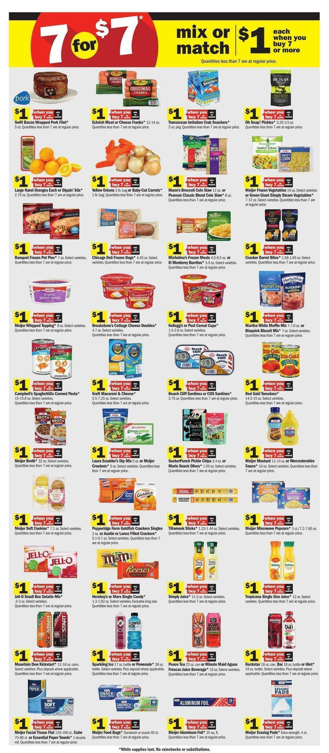 Meijer Weekly Ad from May 7