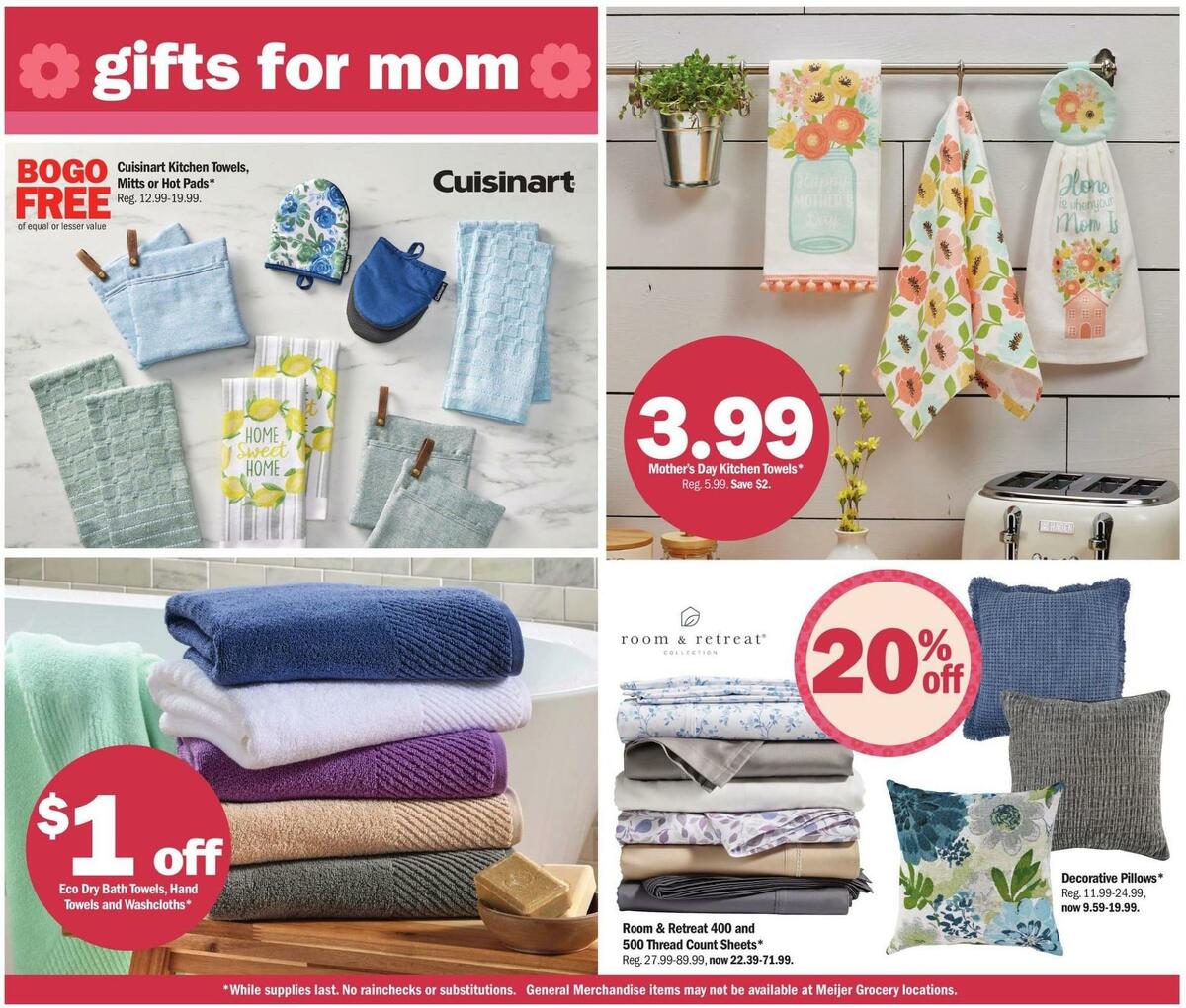 Meijer Mother's Day Weekly Ad from May 7