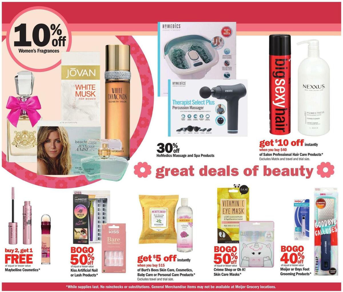 Meijer Mother's Day Weekly Ad from May 7