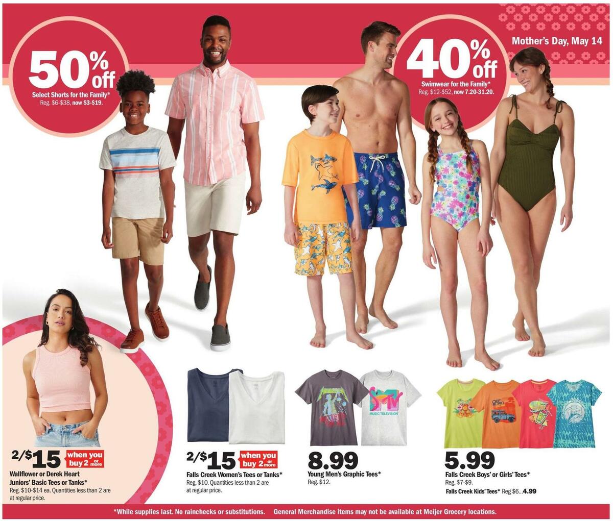 Meijer Mother's Day Weekly Ad from May 7