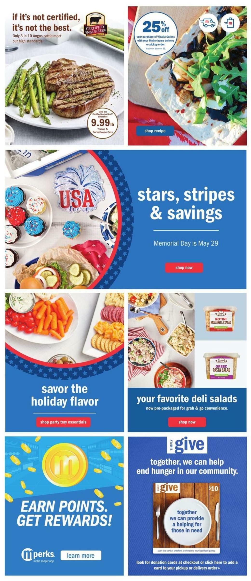 Meijer Weekly Ad from May 14